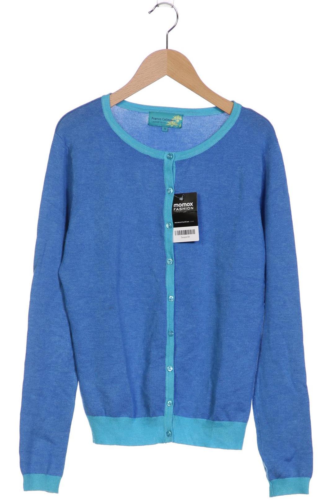 

Franco Callegari Damen Strickjacke, blau, Gr. 38