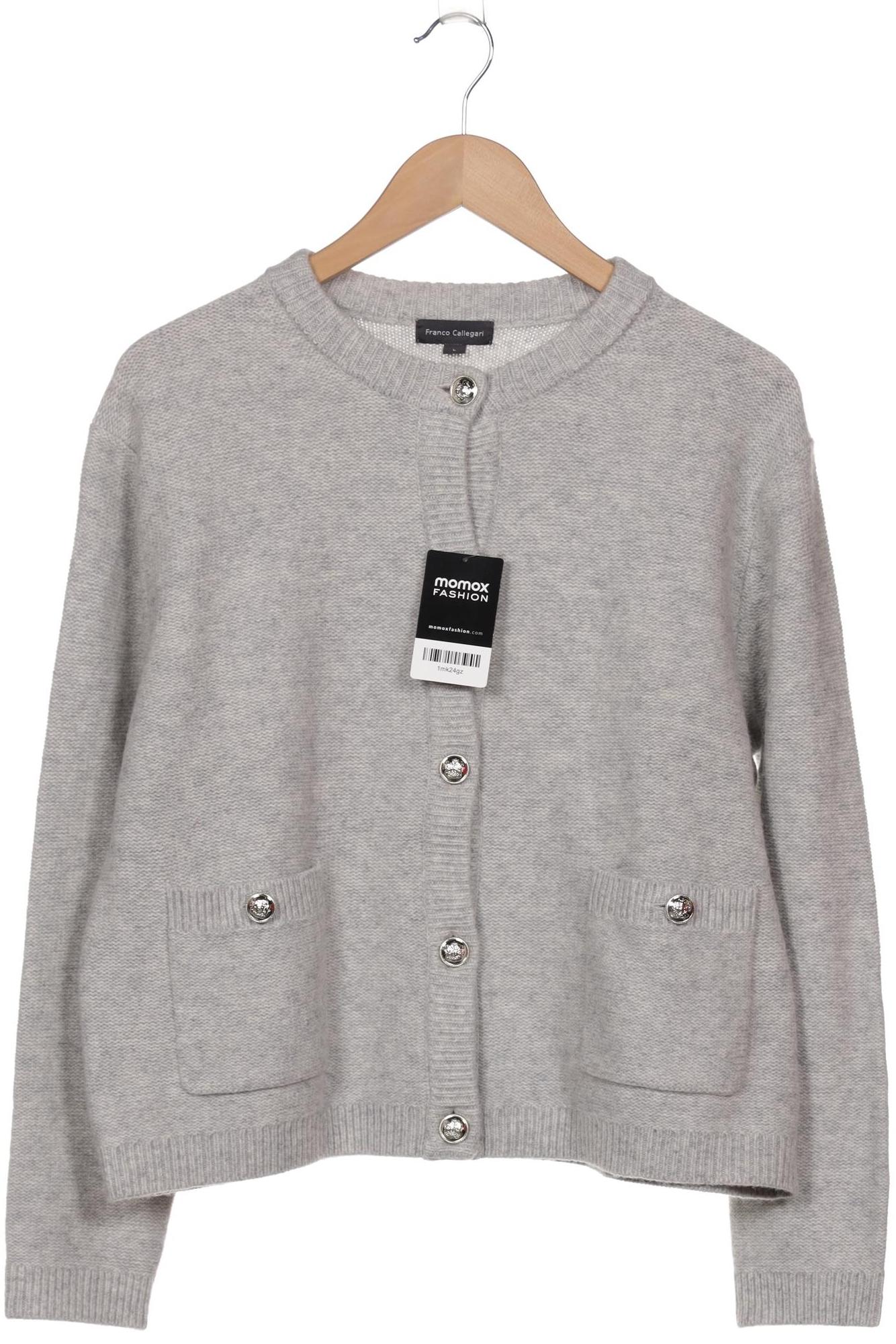 

Franco Callegari Damen Strickjacke, grau, Gr. 42