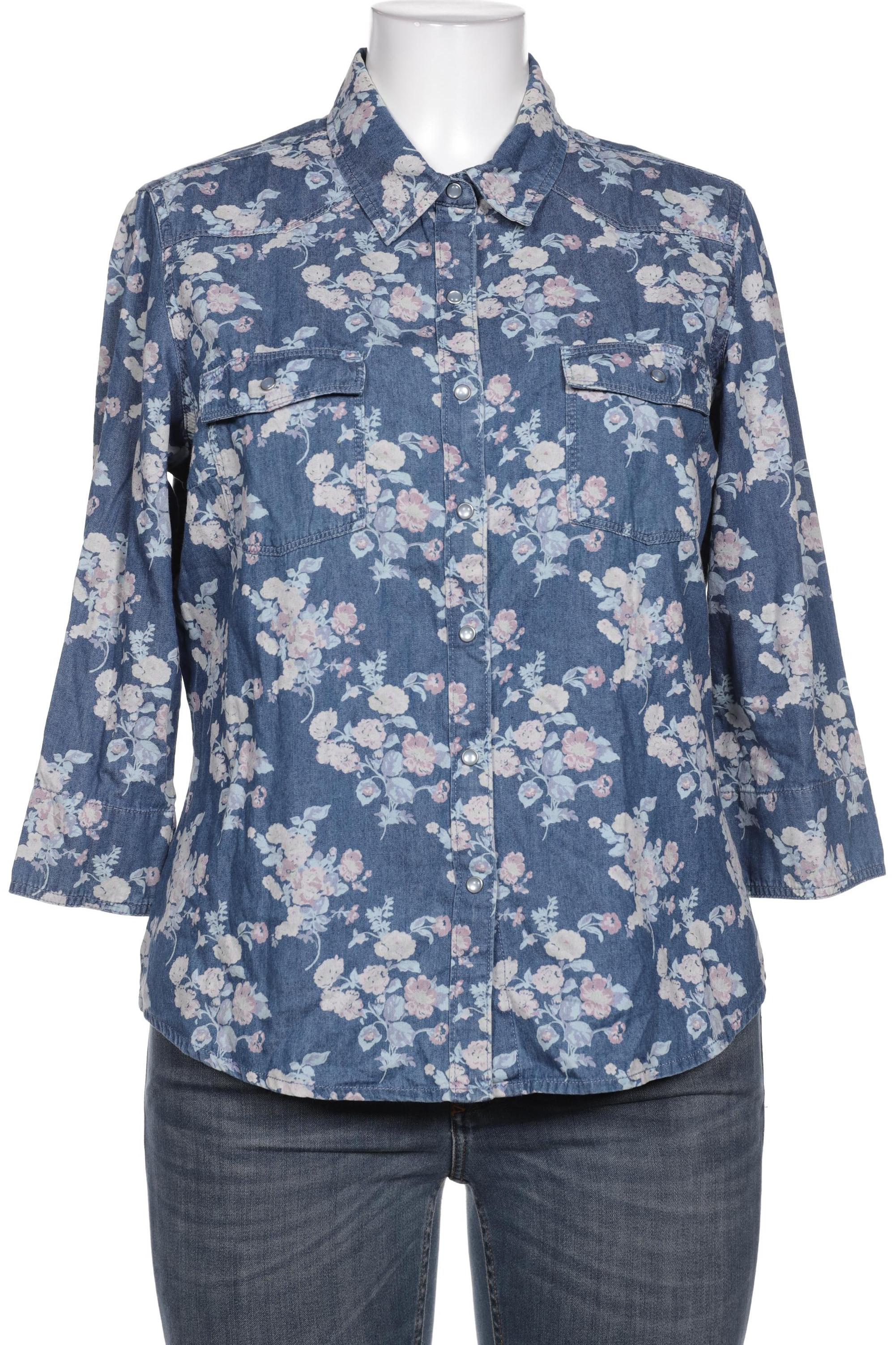 

Franco Callegari Damen Bluse, blau