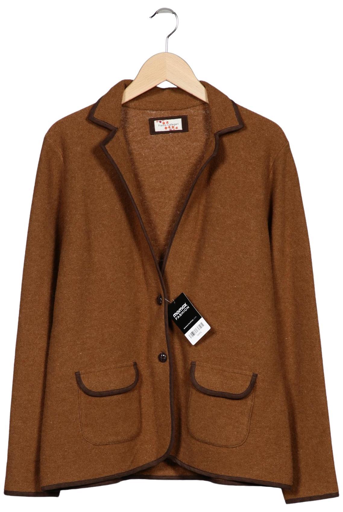 

Franco Callegari Damen Strickjacke, braun, Gr. 44