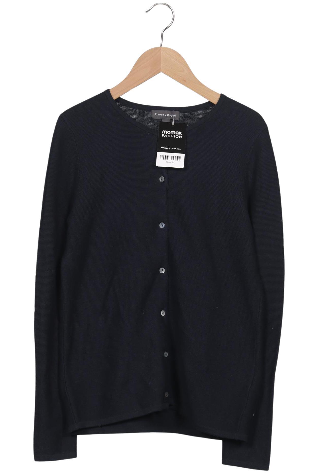 

Franco Callegari Damen Strickjacke, marineblau, Gr. 36