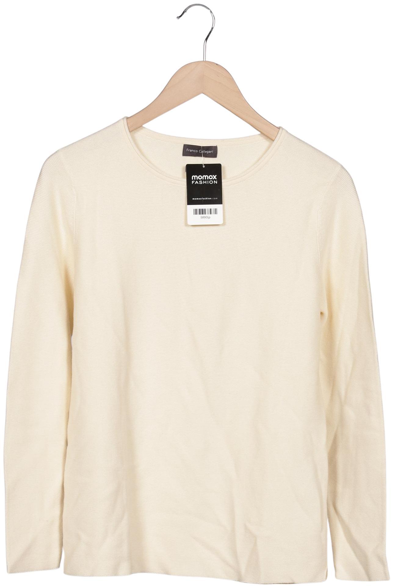 

Franco Callegari Damen Pullover, cremeweiß, Gr. 38