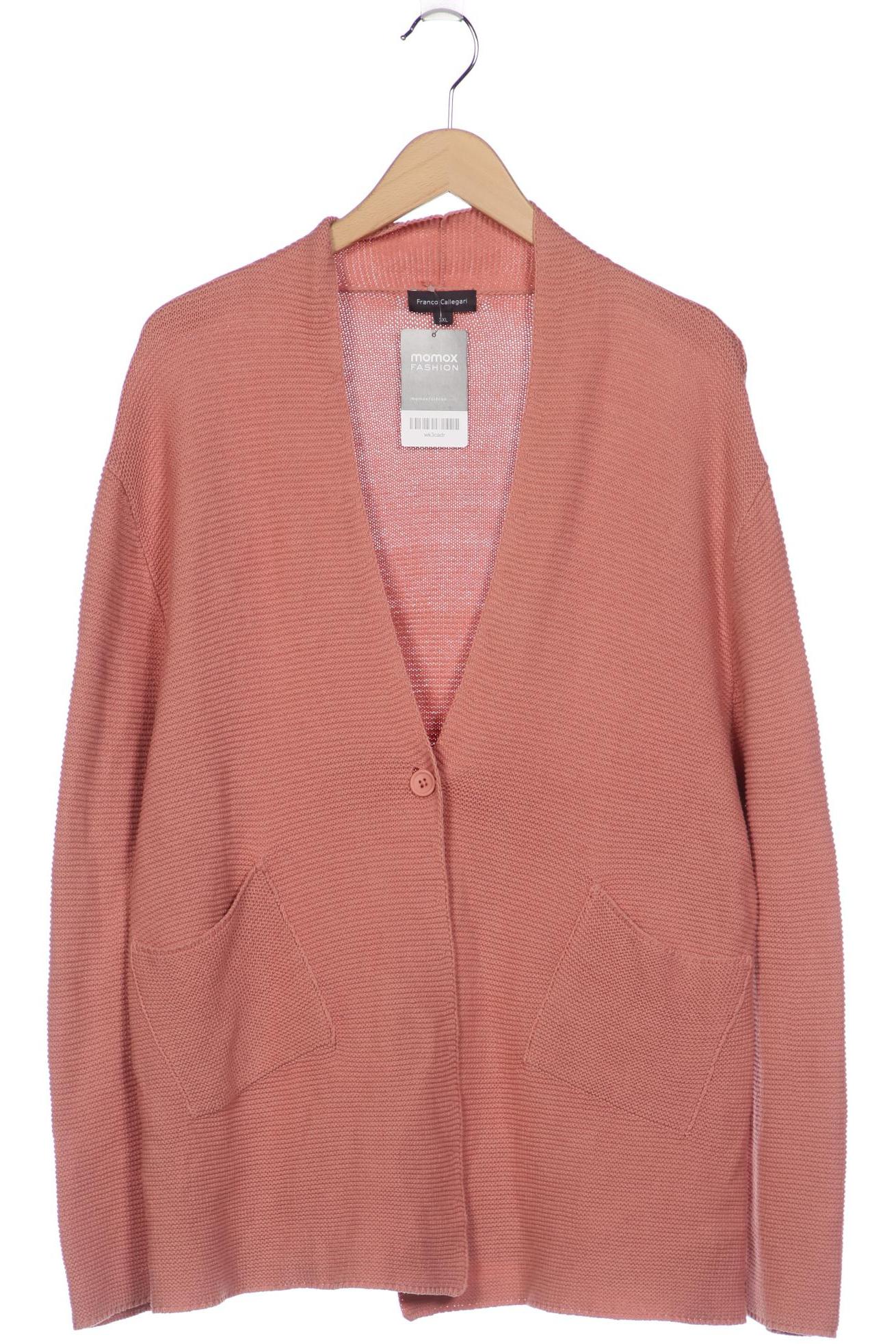

Franco Callegari Damen Strickjacke, pink, Gr. 48