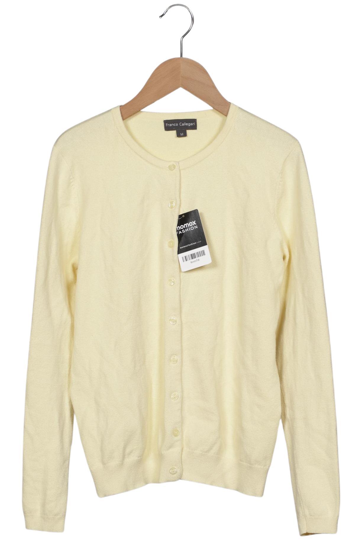 

Franco Callegari Damen Strickjacke, gelb, Gr. 38