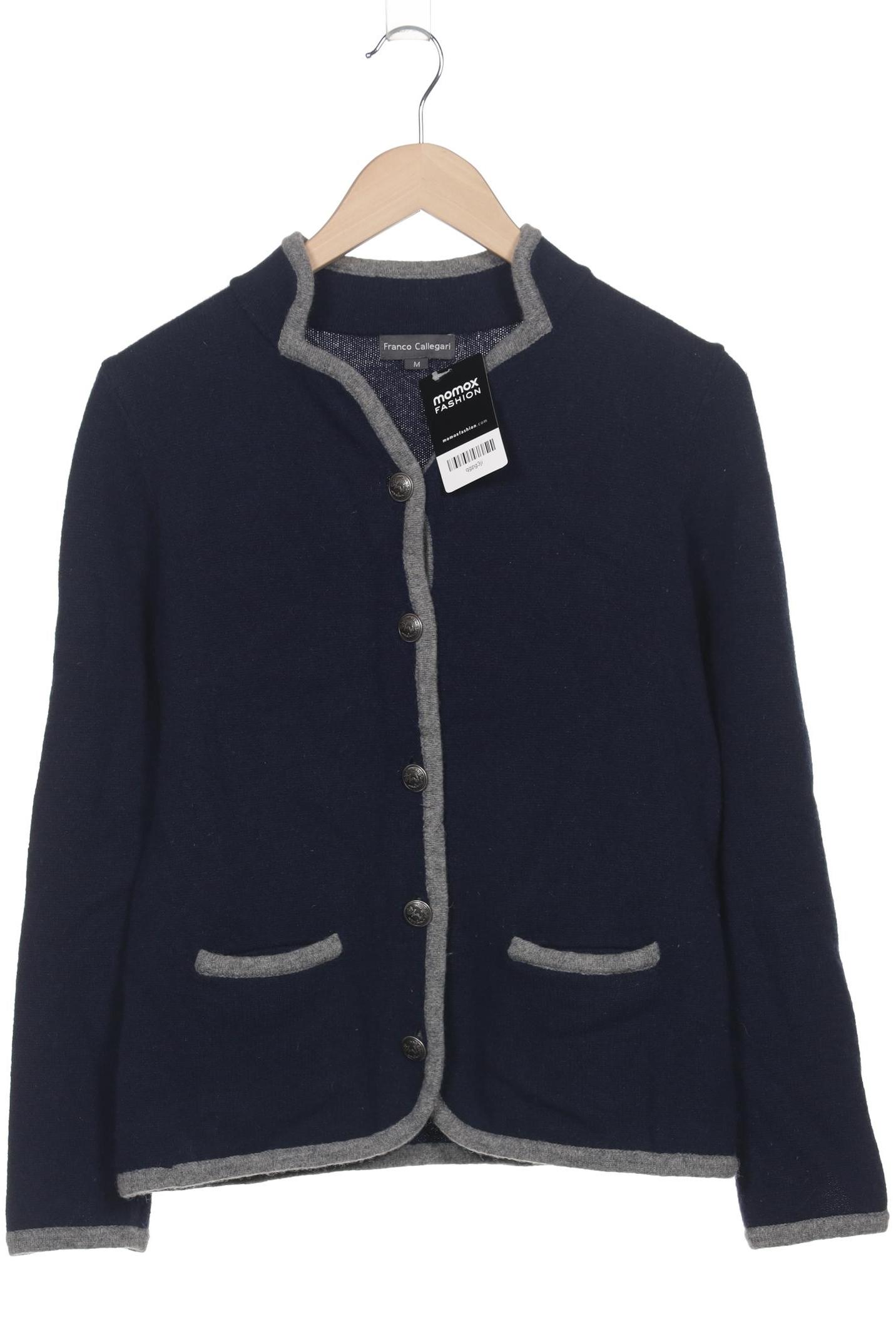 

Franco Callegari Damen Strickjacke, marineblau, Gr. 64