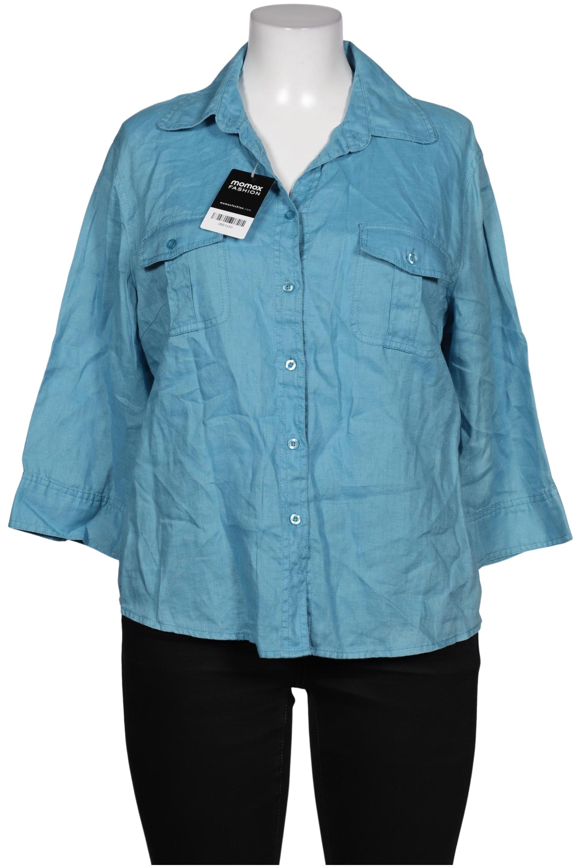 

Franco Callegari Damen Bluse, blau, Gr. 44