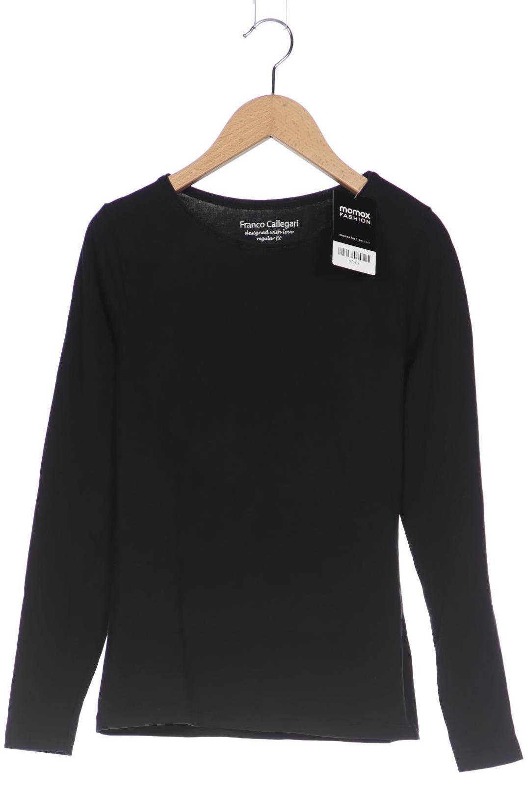 

Franco Callegari Damen Langarmshirt, schwarz, Gr. 36