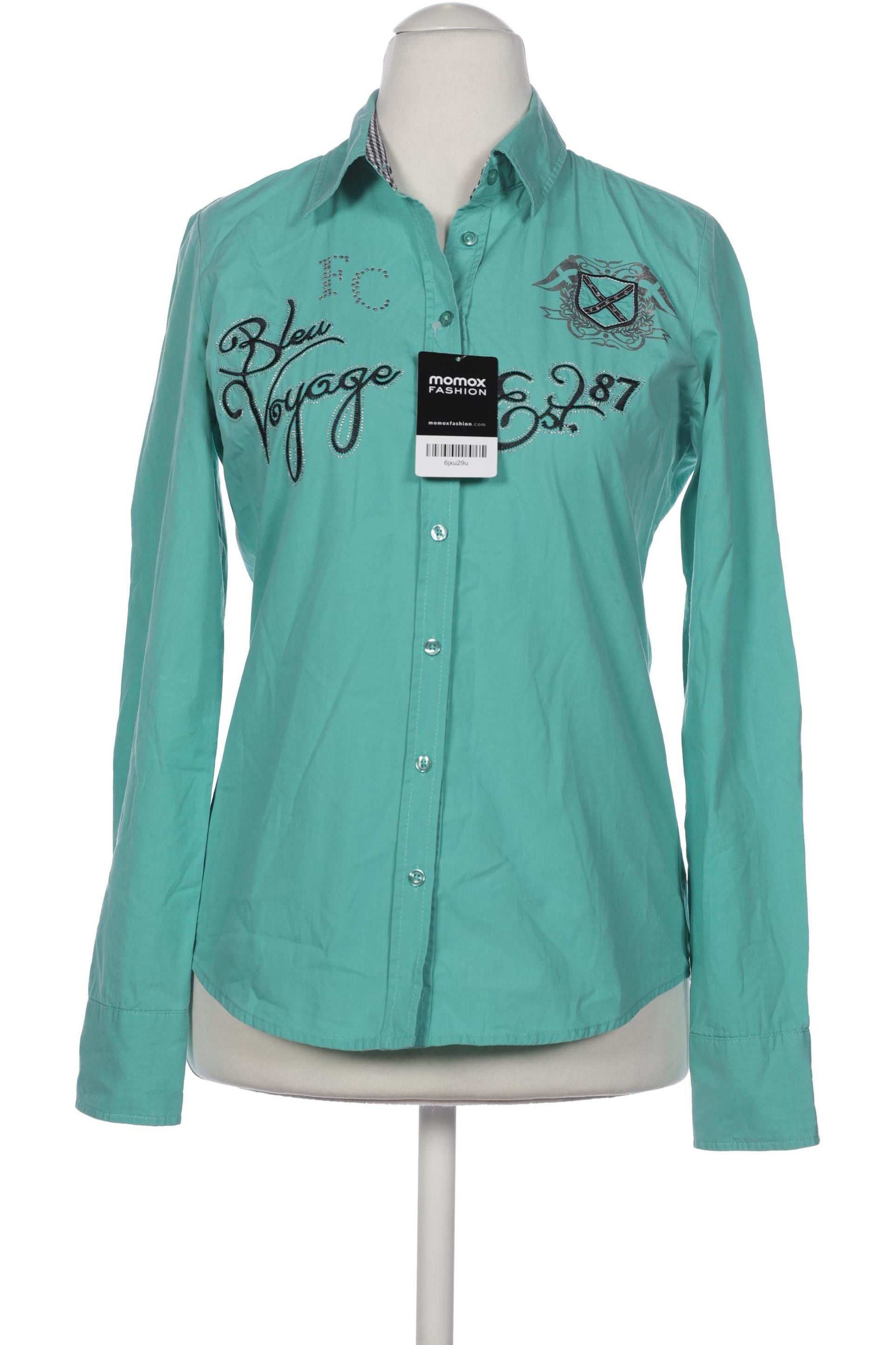 

Franco Callegari Damen Bluse, türkis, Gr. 36
