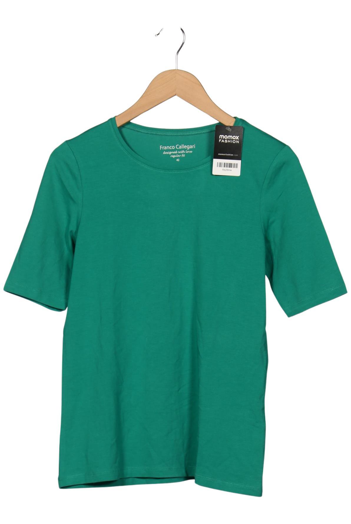

Franco Callegari Damen T-Shirt, grün, Gr. 40