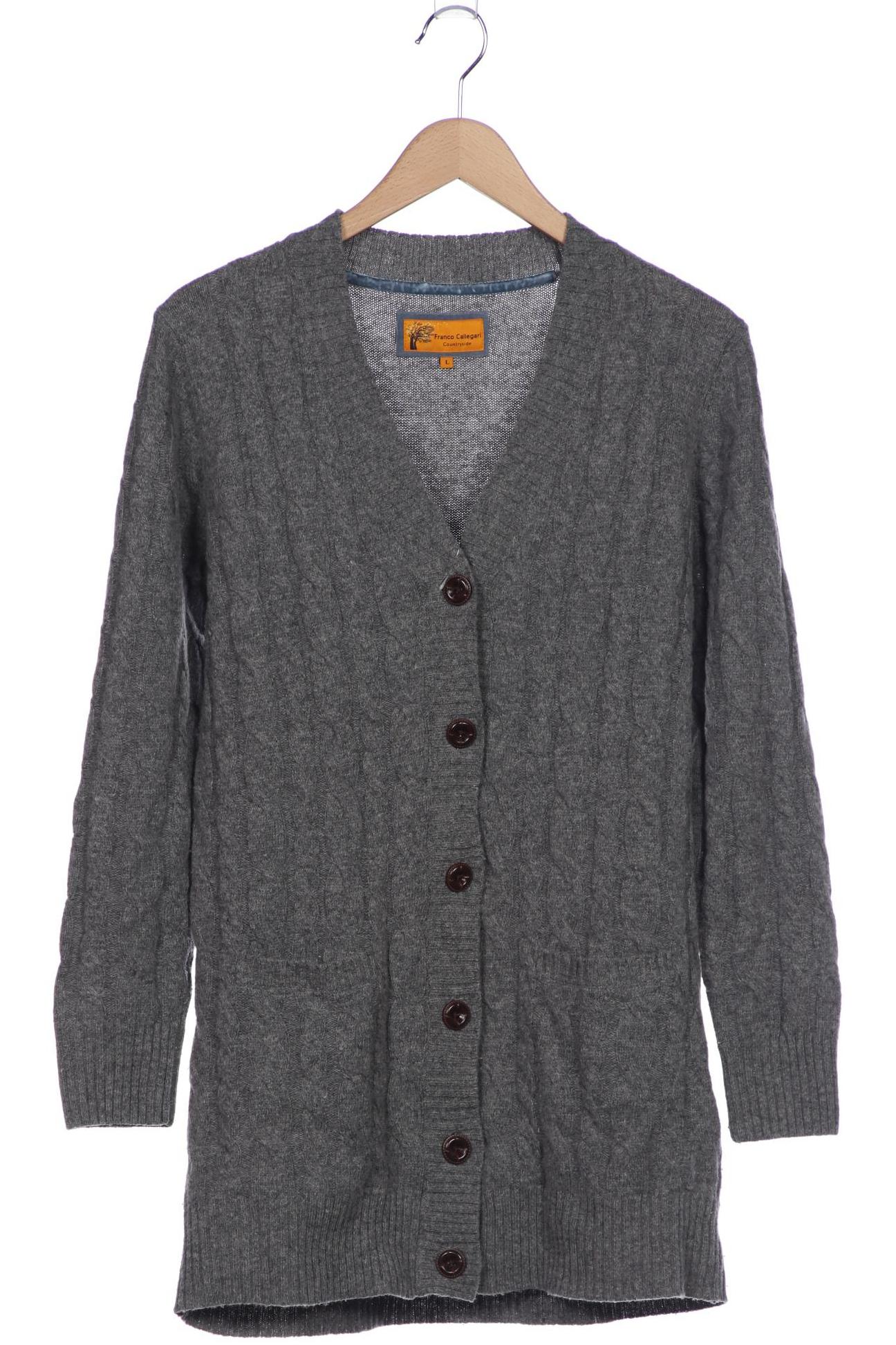 

Franco Callegari Damen Strickjacke, grau, Gr. 42
