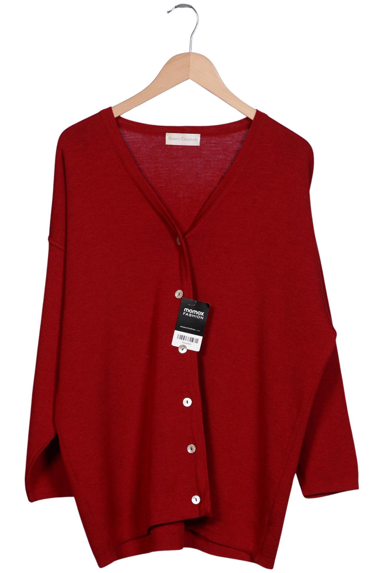 

Franco Callegari Damen Strickjacke, rot, Gr. 42