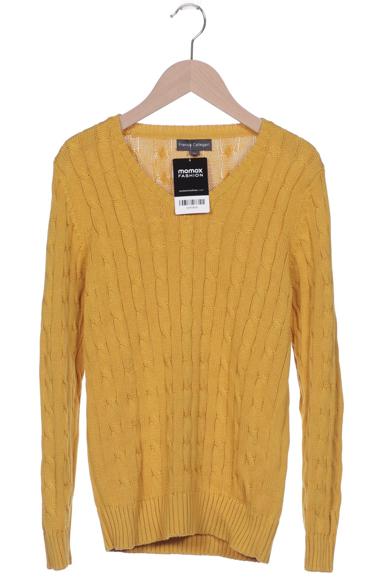 

Franco Callegari Damen Pullover, gelb, Gr. 38