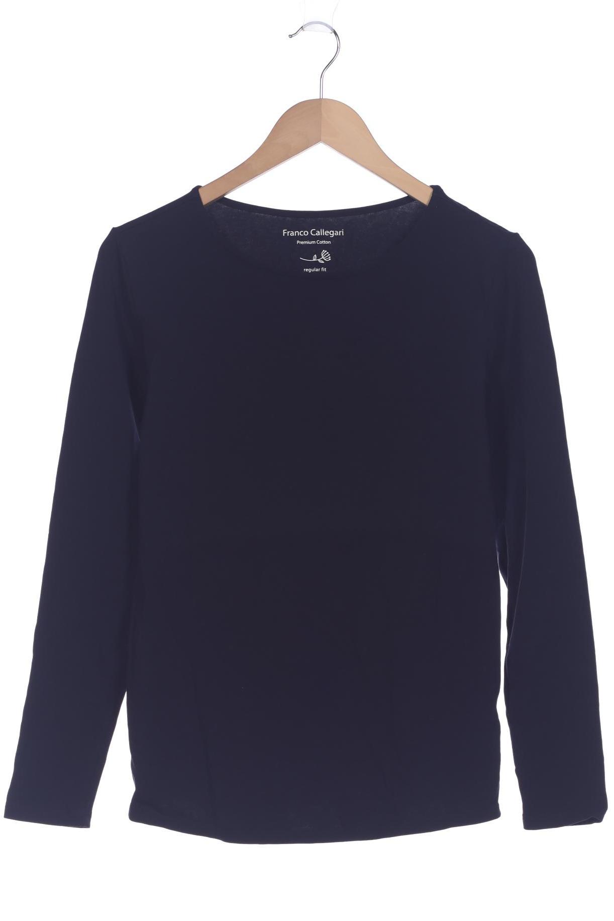 

Franco Callegari Damen Langarmshirt, marineblau