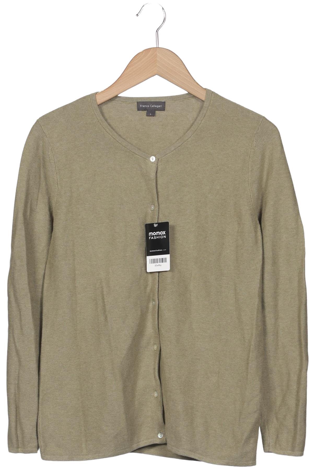 

Franco Callegari Damen Strickjacke, grün, Gr. 42