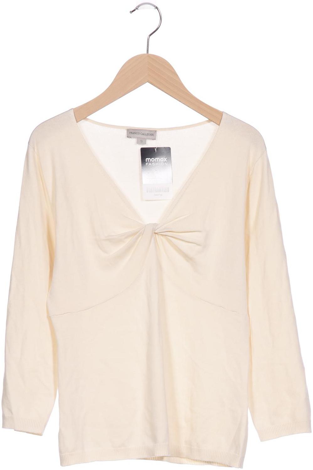 

Franco Callegari Damen Pullover, cremeweiß, Gr. 36