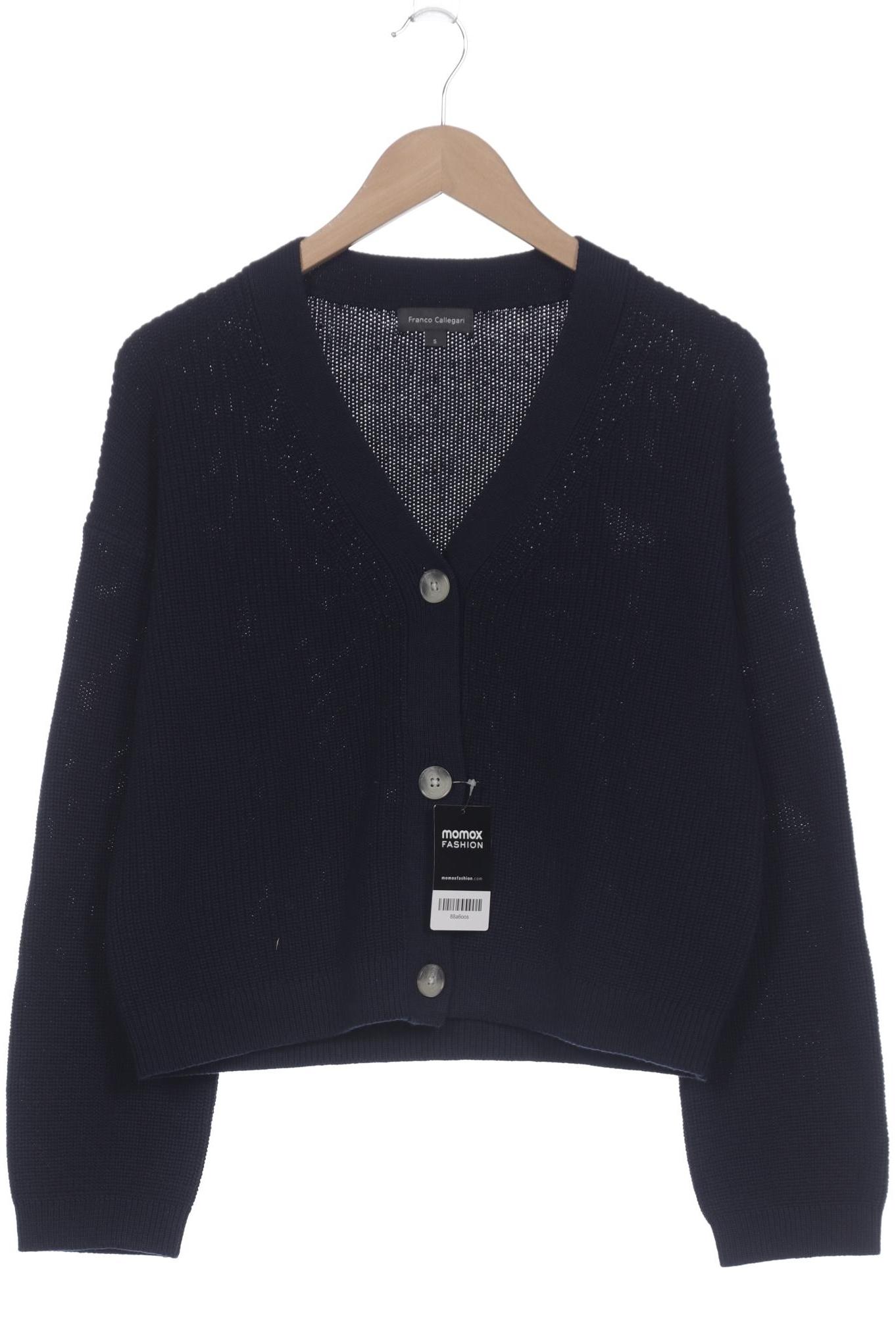 

Franco Callegari Damen Strickjacke, marineblau, Gr. 36