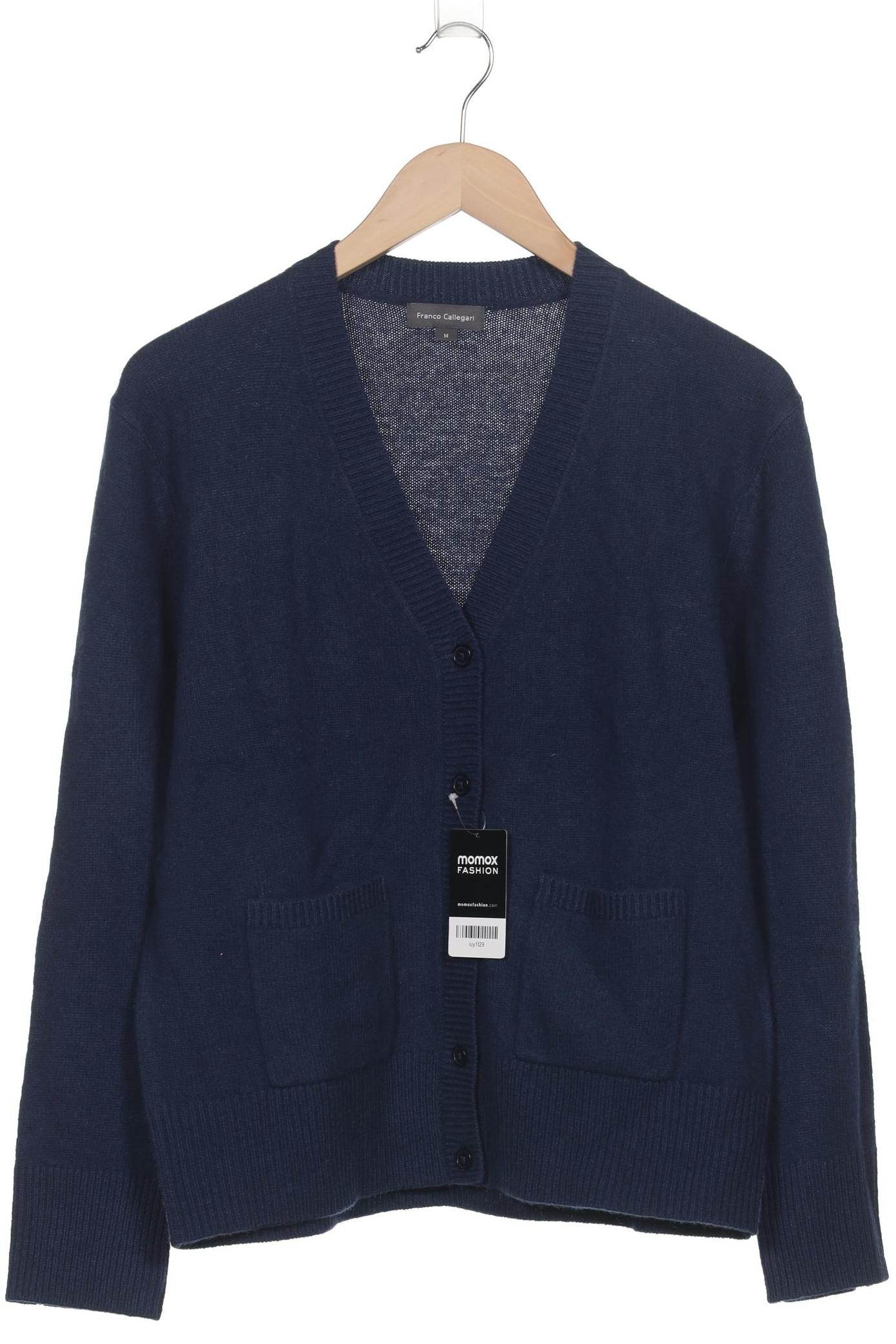 

Franco Callegari Damen Strickjacke, marineblau, Gr. 38