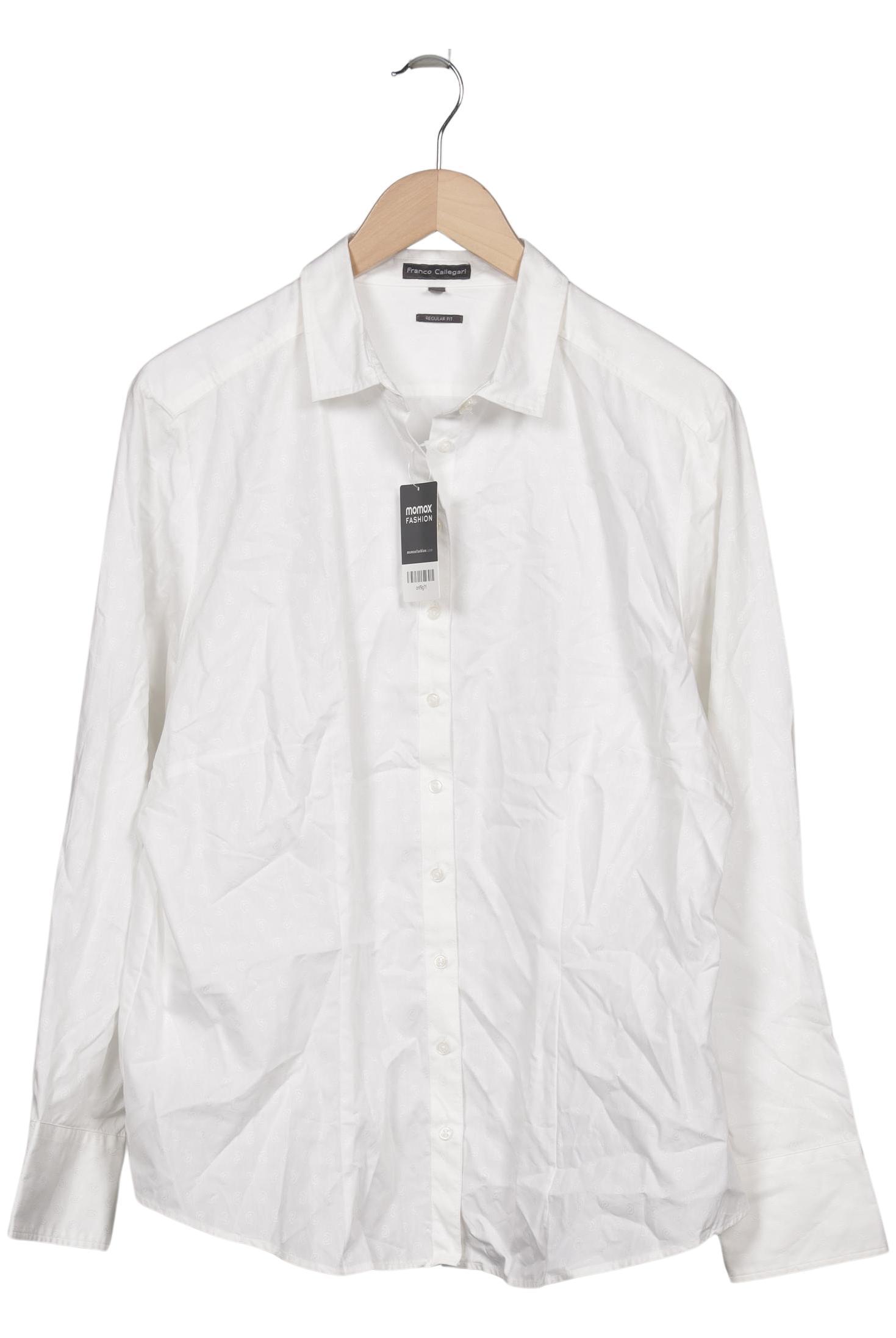 

Franco Callegari Damen Bluse, weiß, Gr. 48