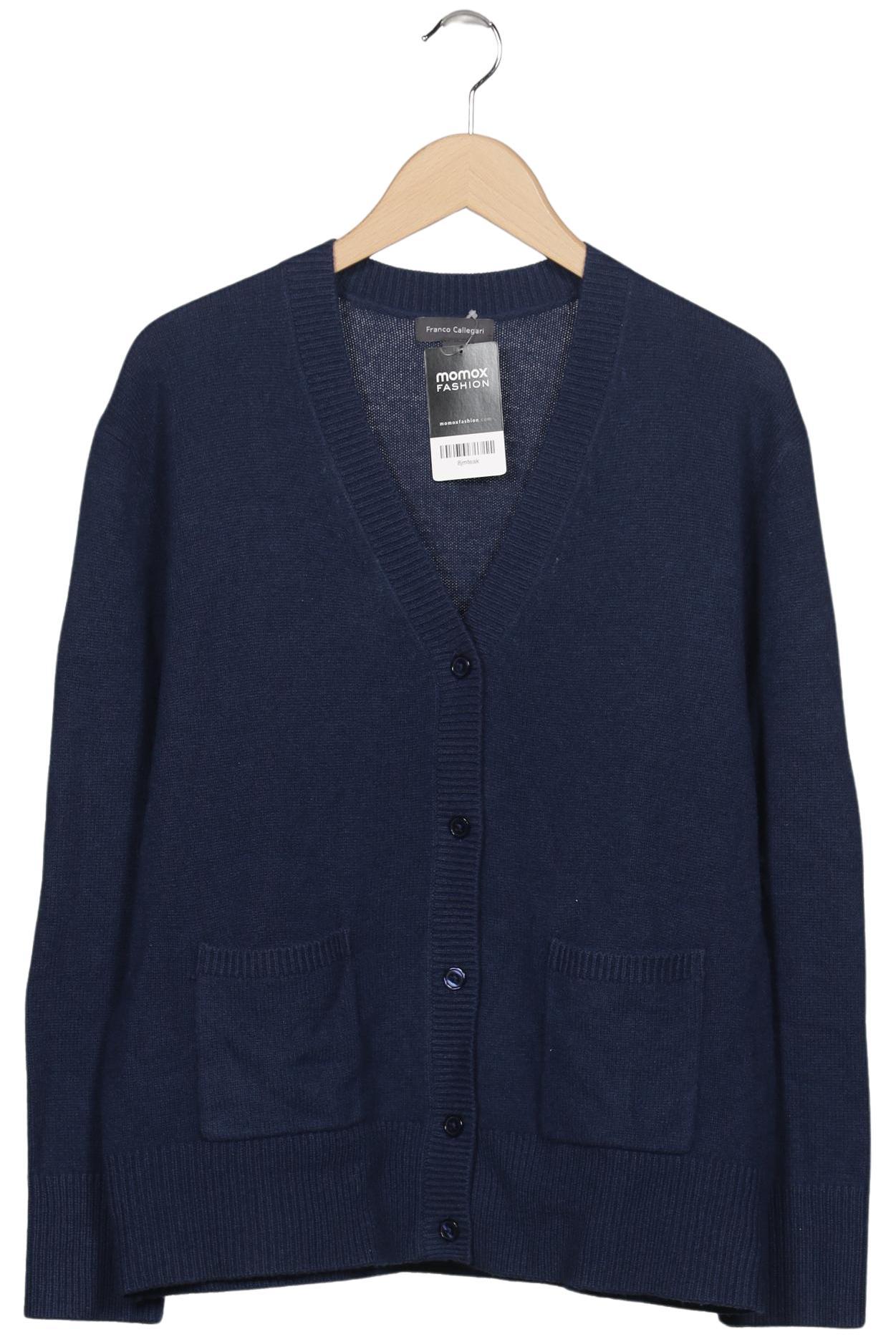 

Franco Callegari Damen Strickjacke, marineblau, Gr. 42
