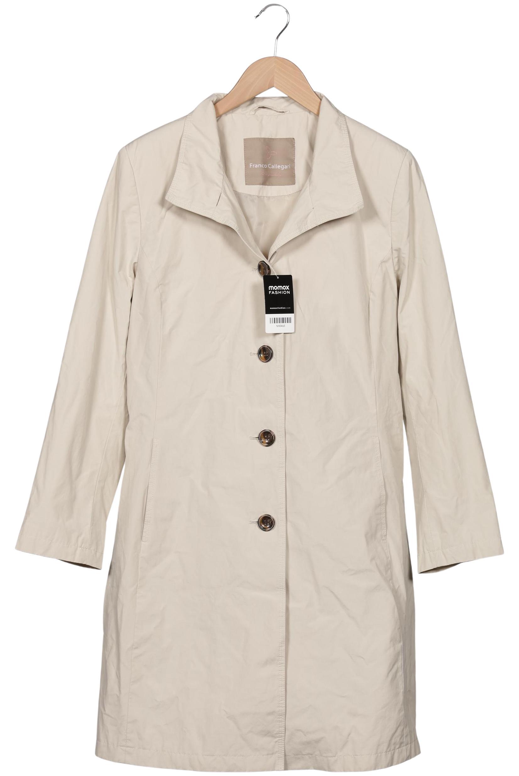

Franco Callegari Damen Mantel, cremeweiß, Gr. 40