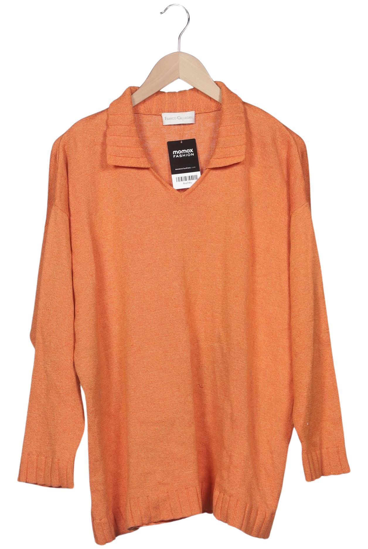 

Franco Callegari Damen Pullover, orange, Gr. 44