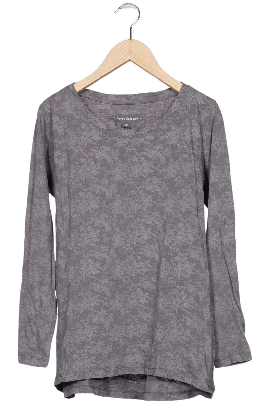 

Franco Callegari Damen Langarmshirt, grau, Gr. 38