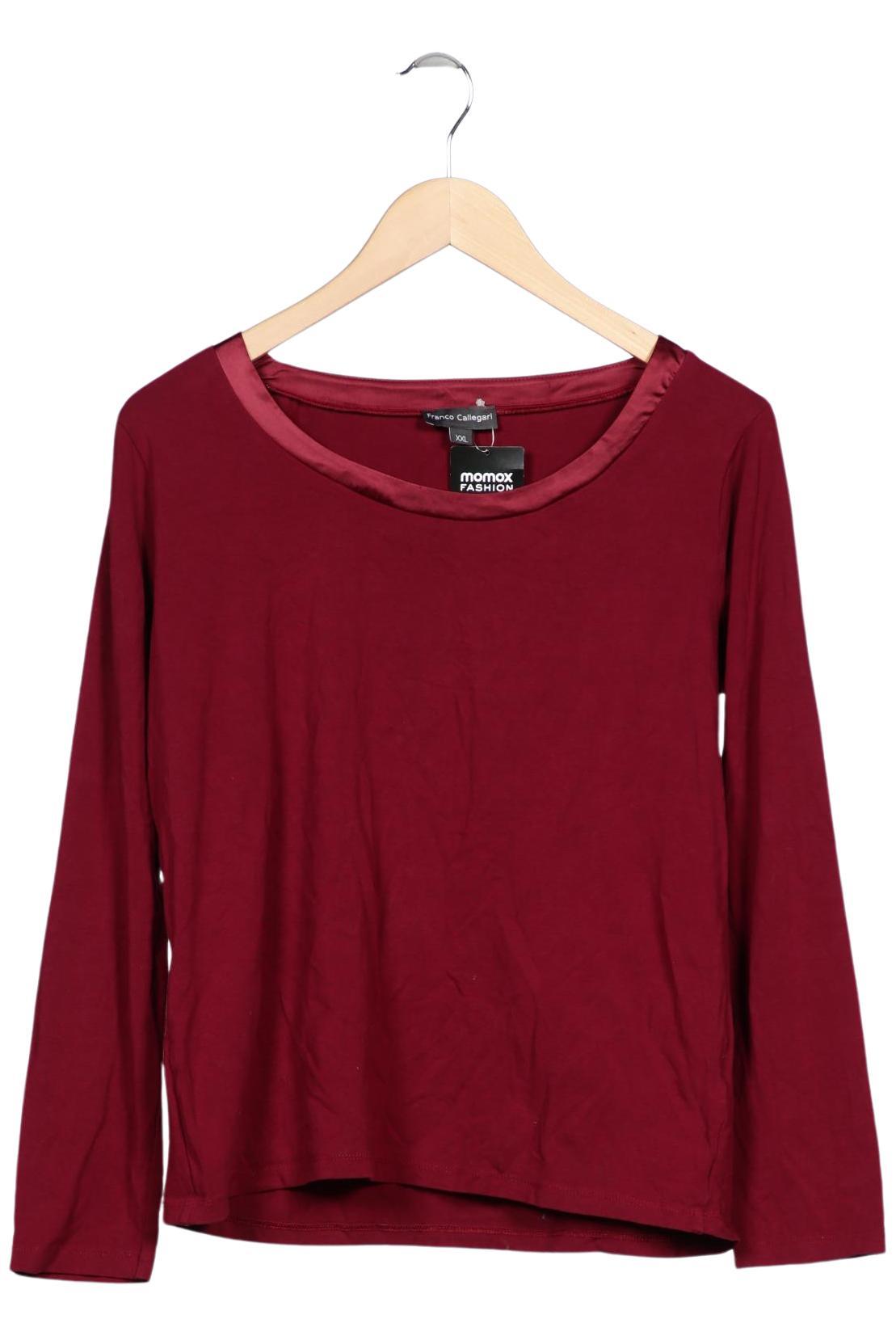 

Franco Callegari Damen Langarmshirt, bordeaux, Gr. 46