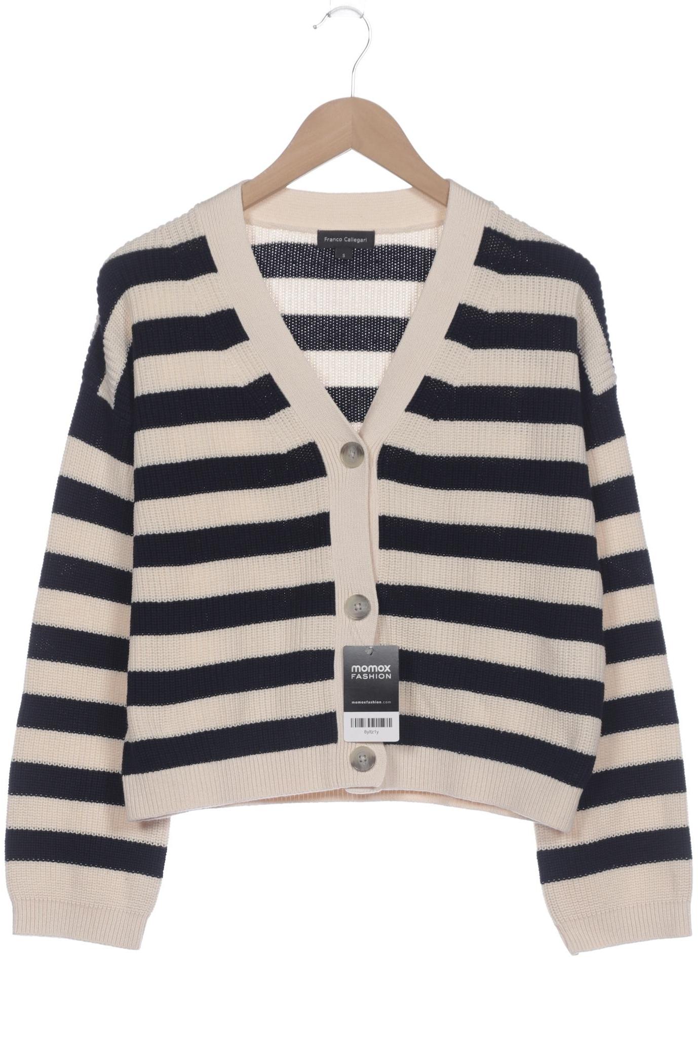 

Franco Callegari Damen Strickjacke, marineblau, Gr. 36