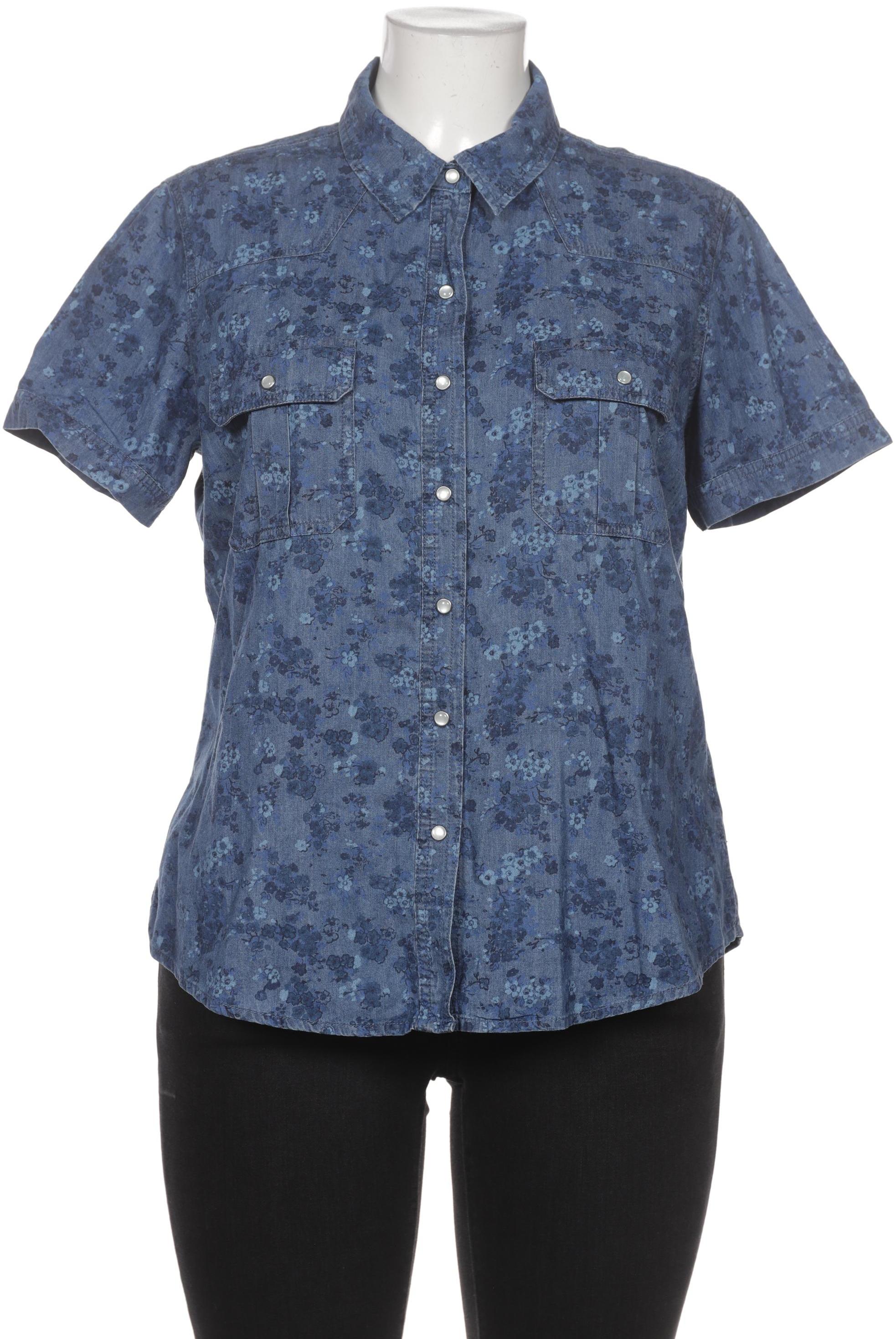 

Franco Callegari Damen Bluse, blau, Gr. 44