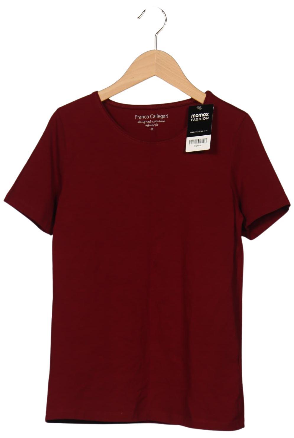 

Franco Callegari Damen T-Shirt, bordeaux, Gr. 38