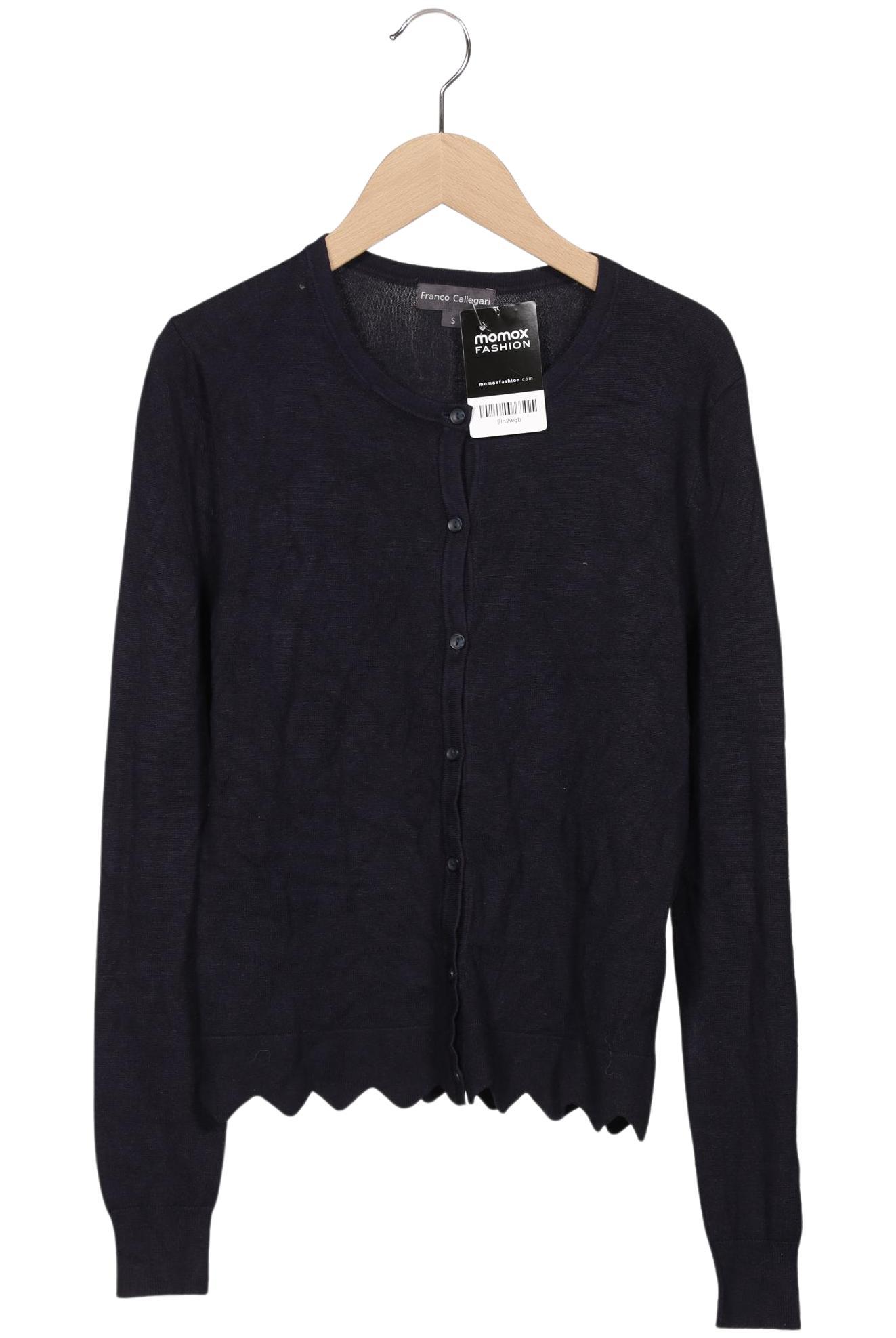 

Franco Callegari Damen Strickjacke, marineblau, Gr. 36