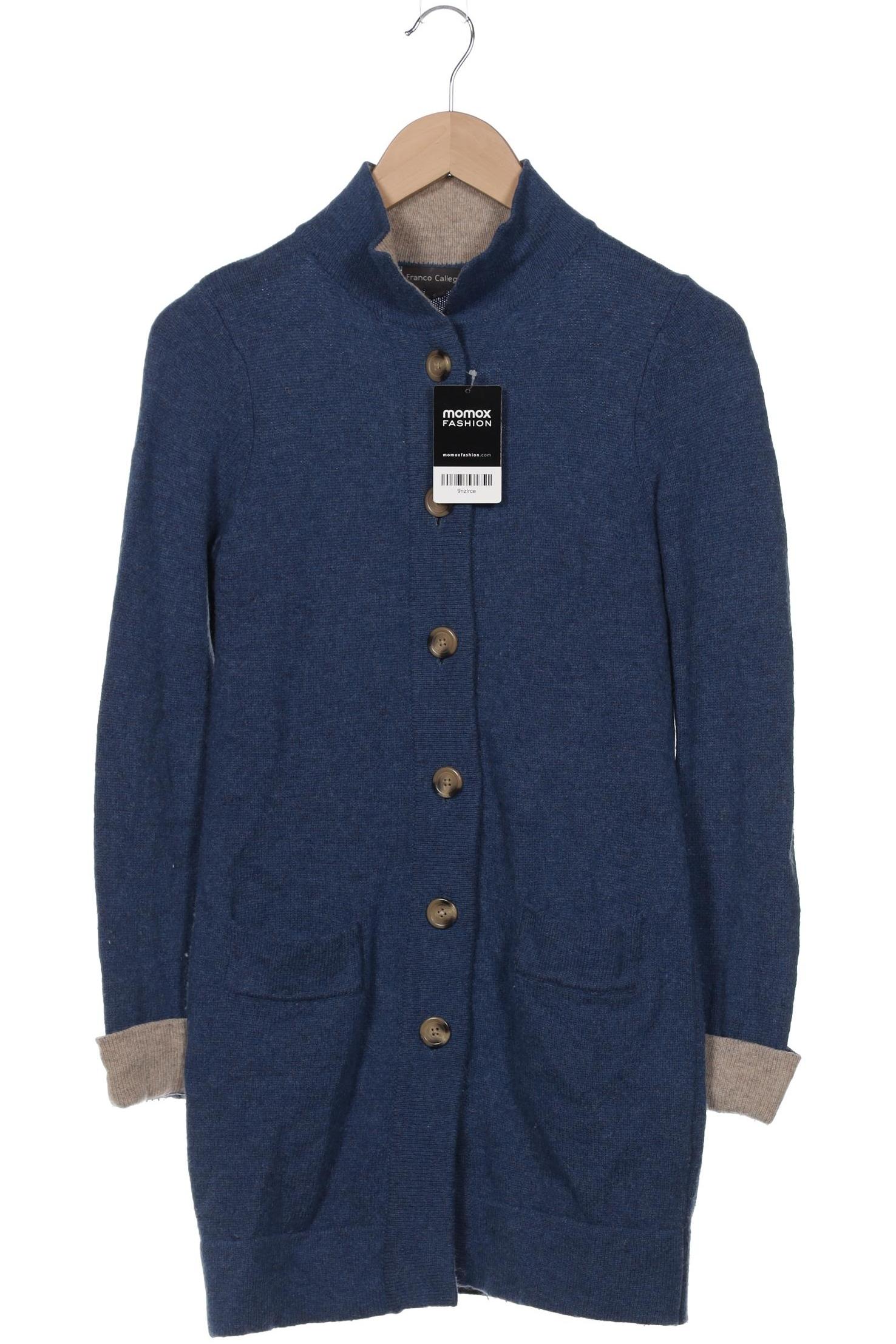

Franco Callegari Damen Strickjacke, blau, Gr. 36