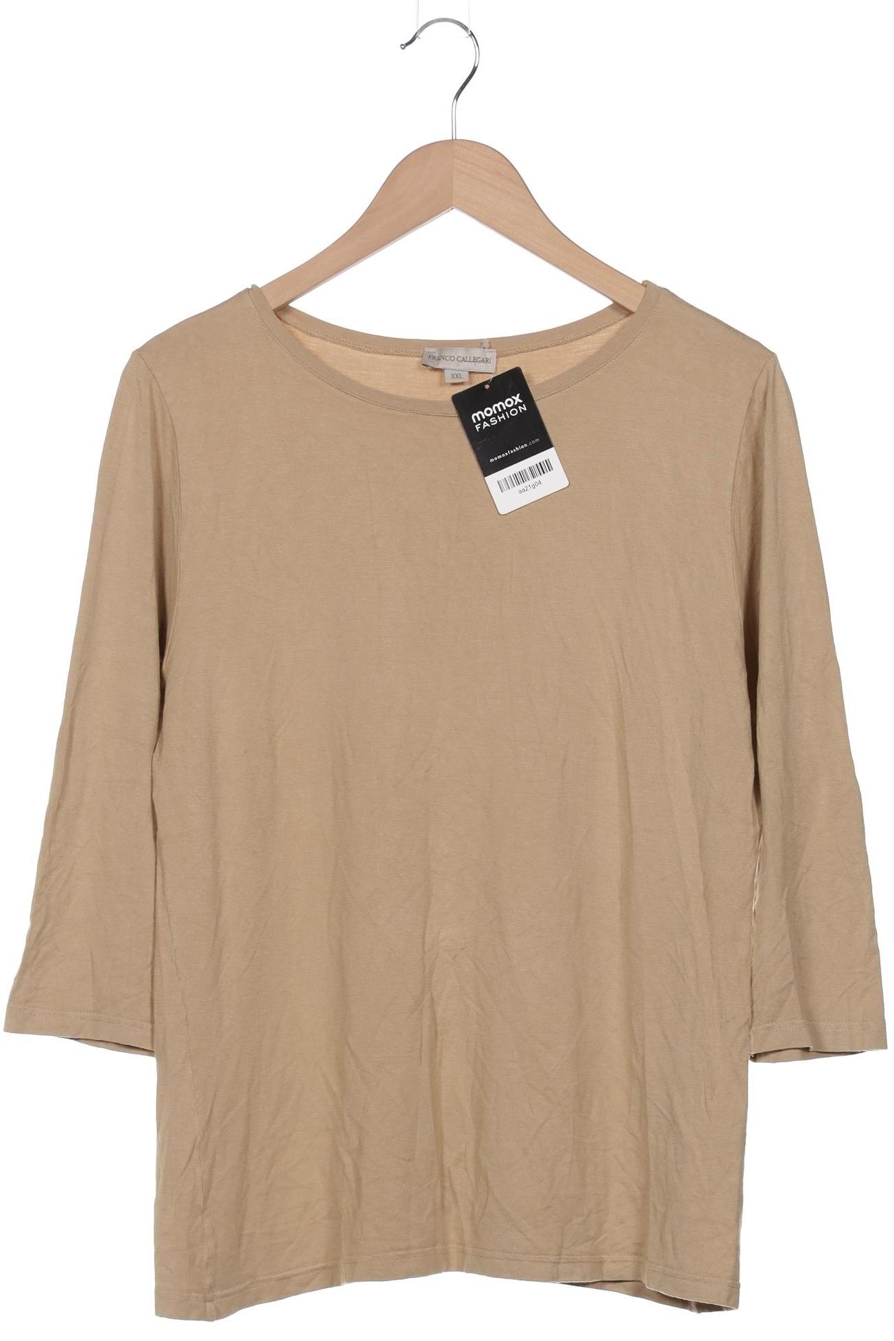 

Franco Callegari Damen Langarmshirt, beige, Gr. 46