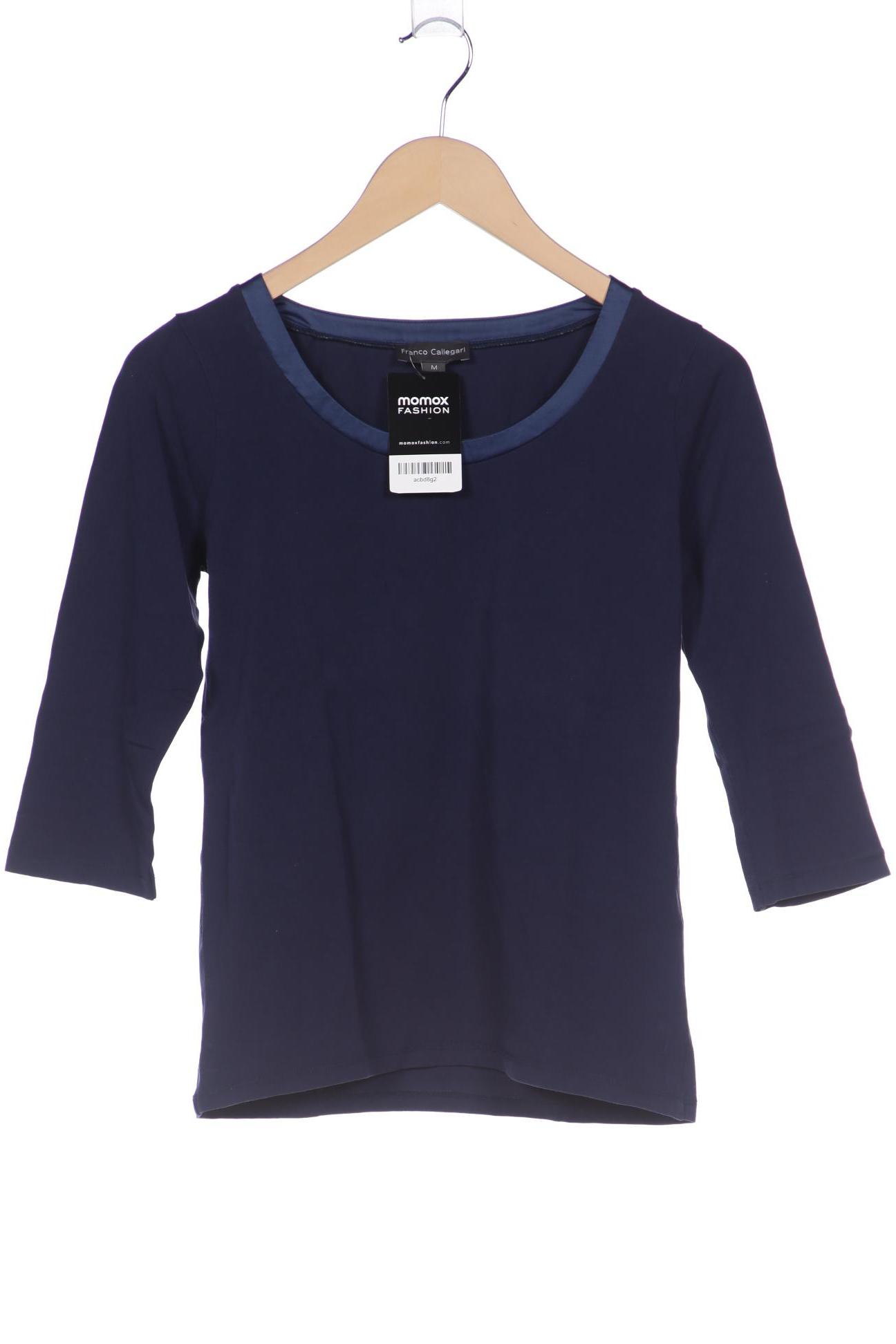 

Franco Callegari Damen Langarmshirt, marineblau