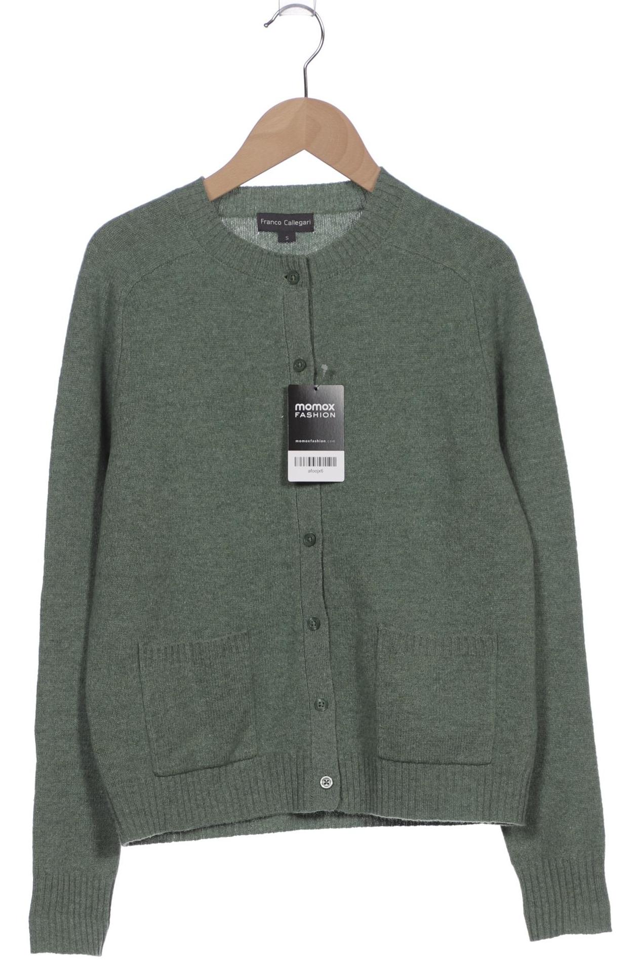 

Franco Callegari Damen Strickjacke, grün, Gr. 36
