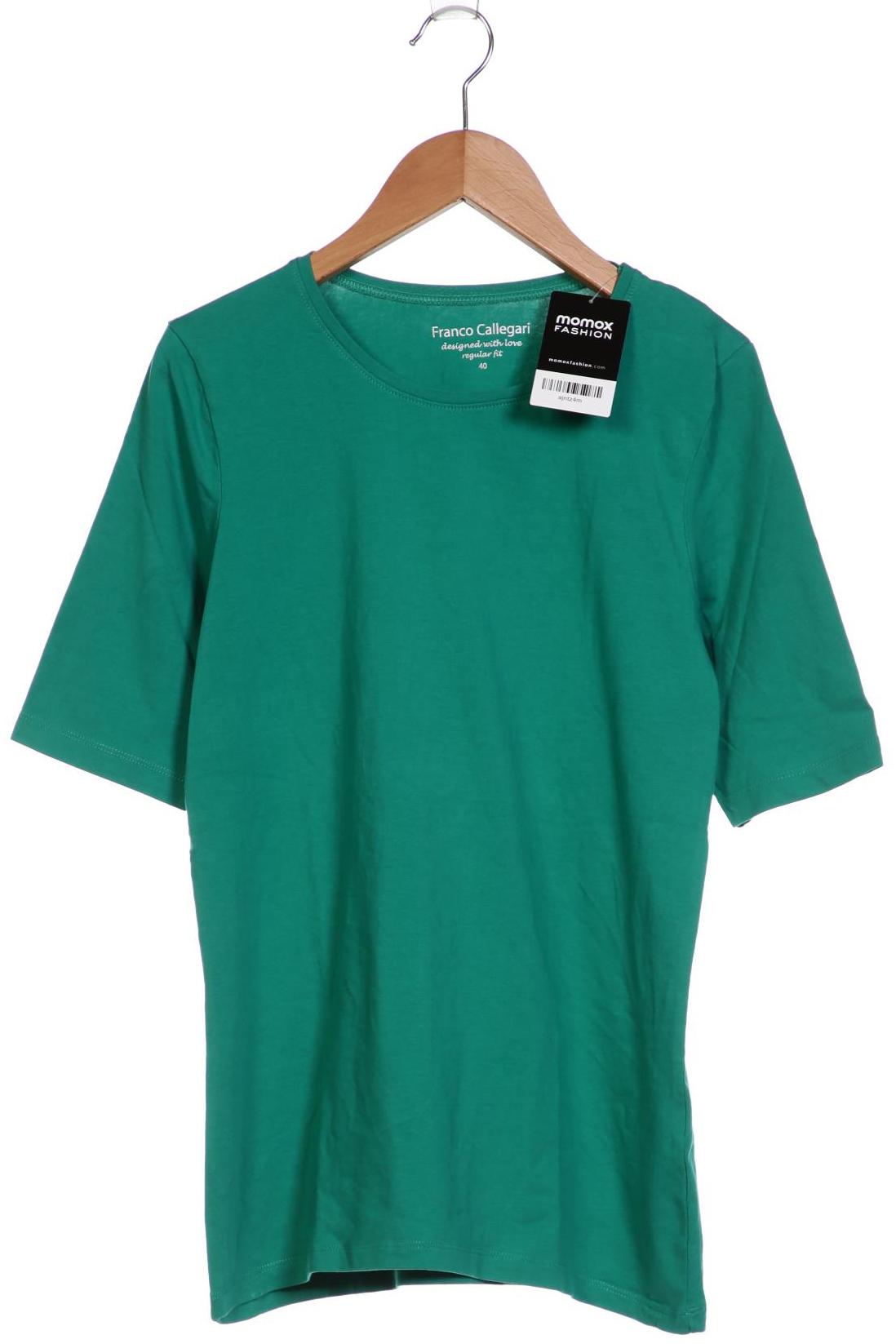 

Franco Callegari Damen T-Shirt, grün, Gr. 40