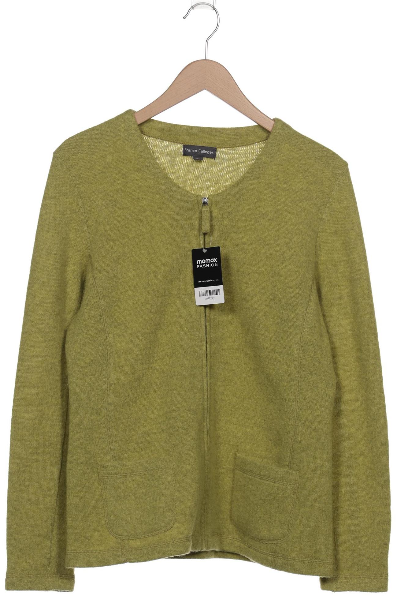 

Franco Callegari Damen Strickjacke, grün, Gr. 44