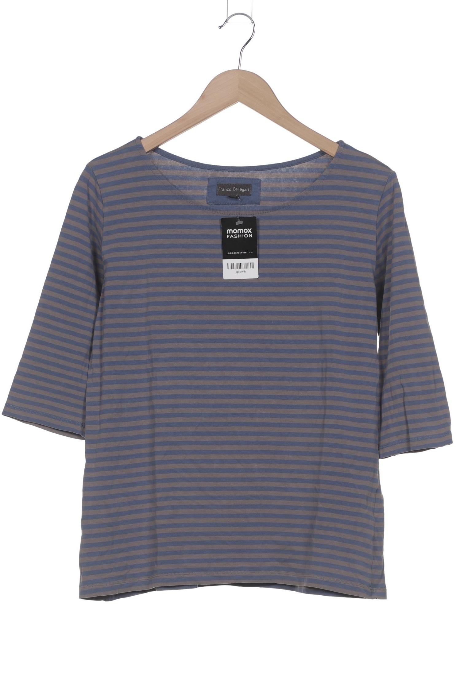 

Franco Callegari Damen Langarmshirt, blau, Gr. 44