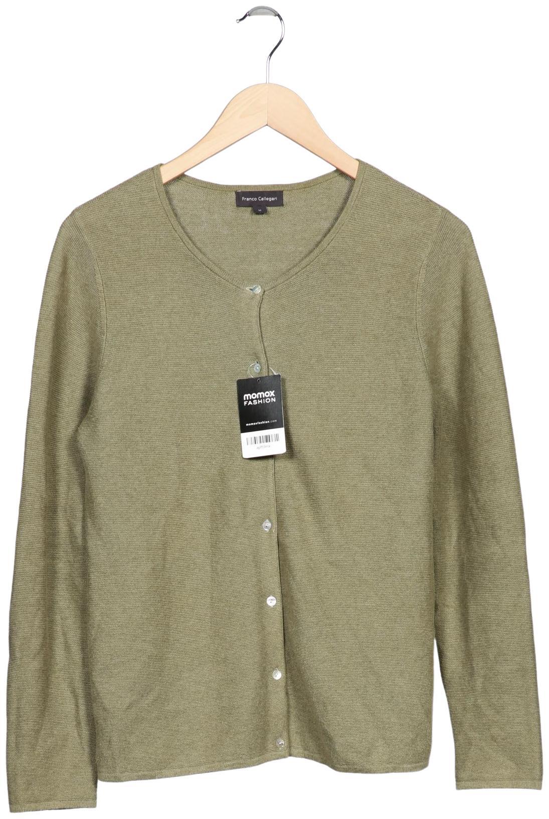 

Franco Callegari Damen Strickjacke, grün, Gr. 38