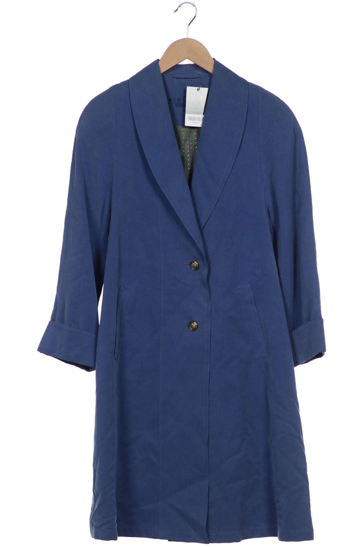 

Franco Callegari Damen Mantel, blau, Gr. 38