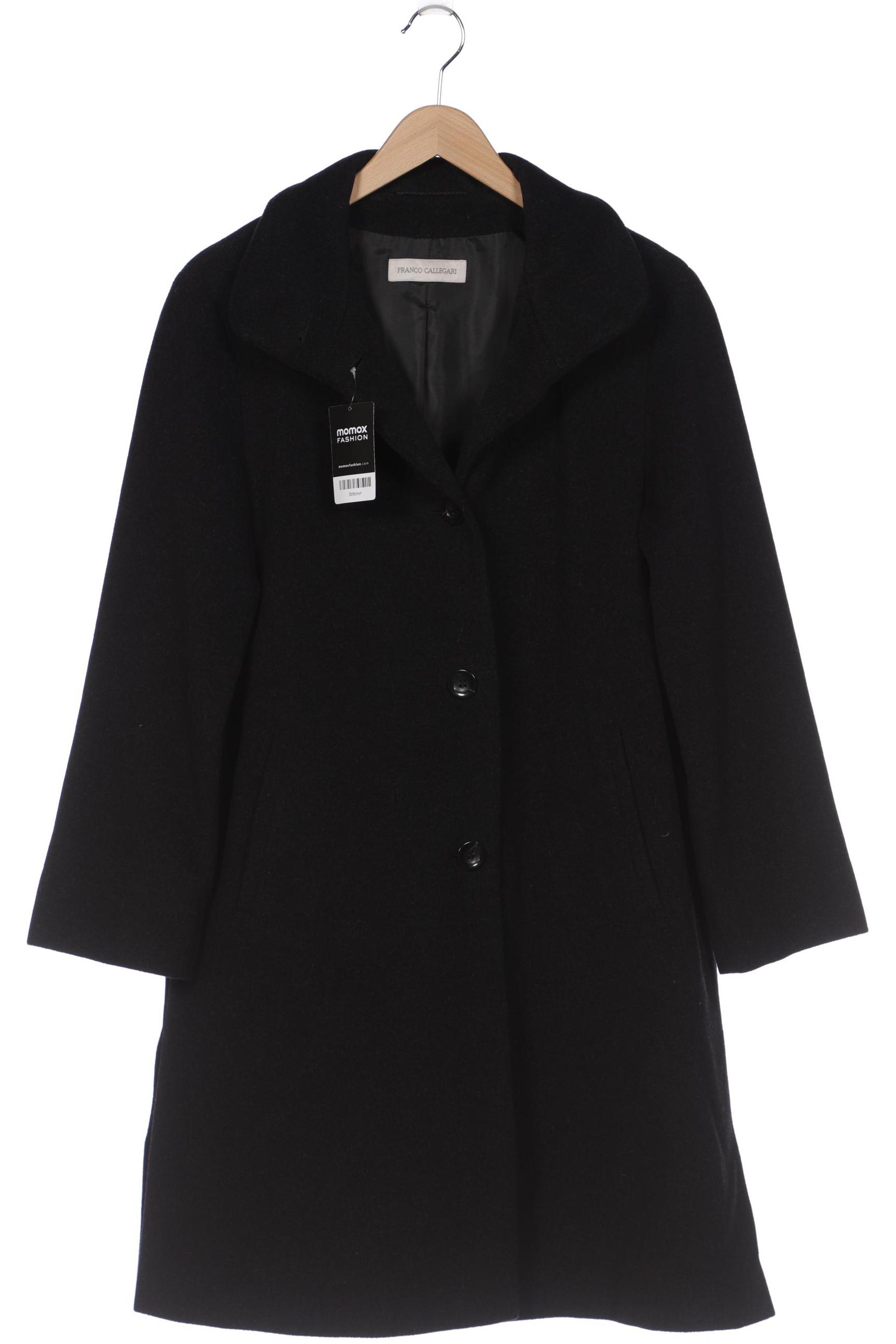 

Franco Callegari Damen Mantel, schwarz, Gr. 36