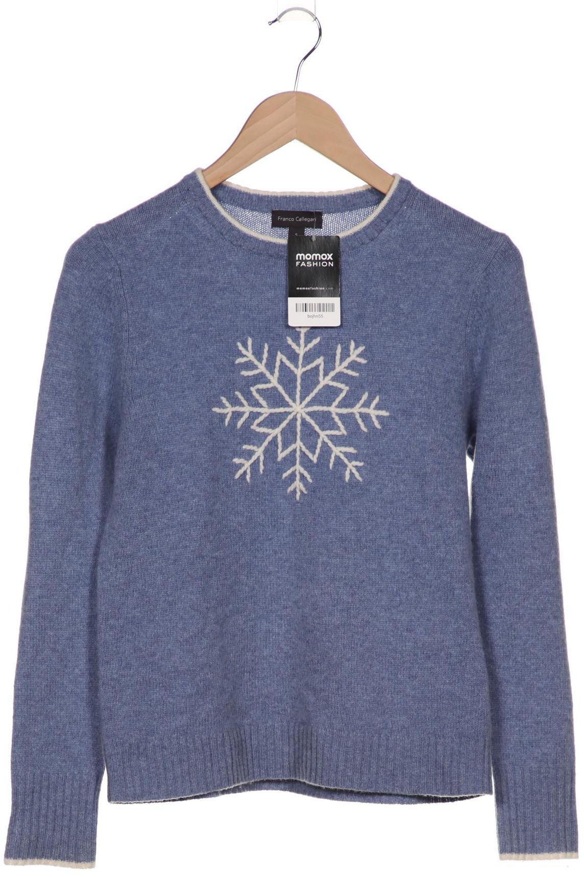 

Franco Callegari Damen Pullover, blau, Gr. 36