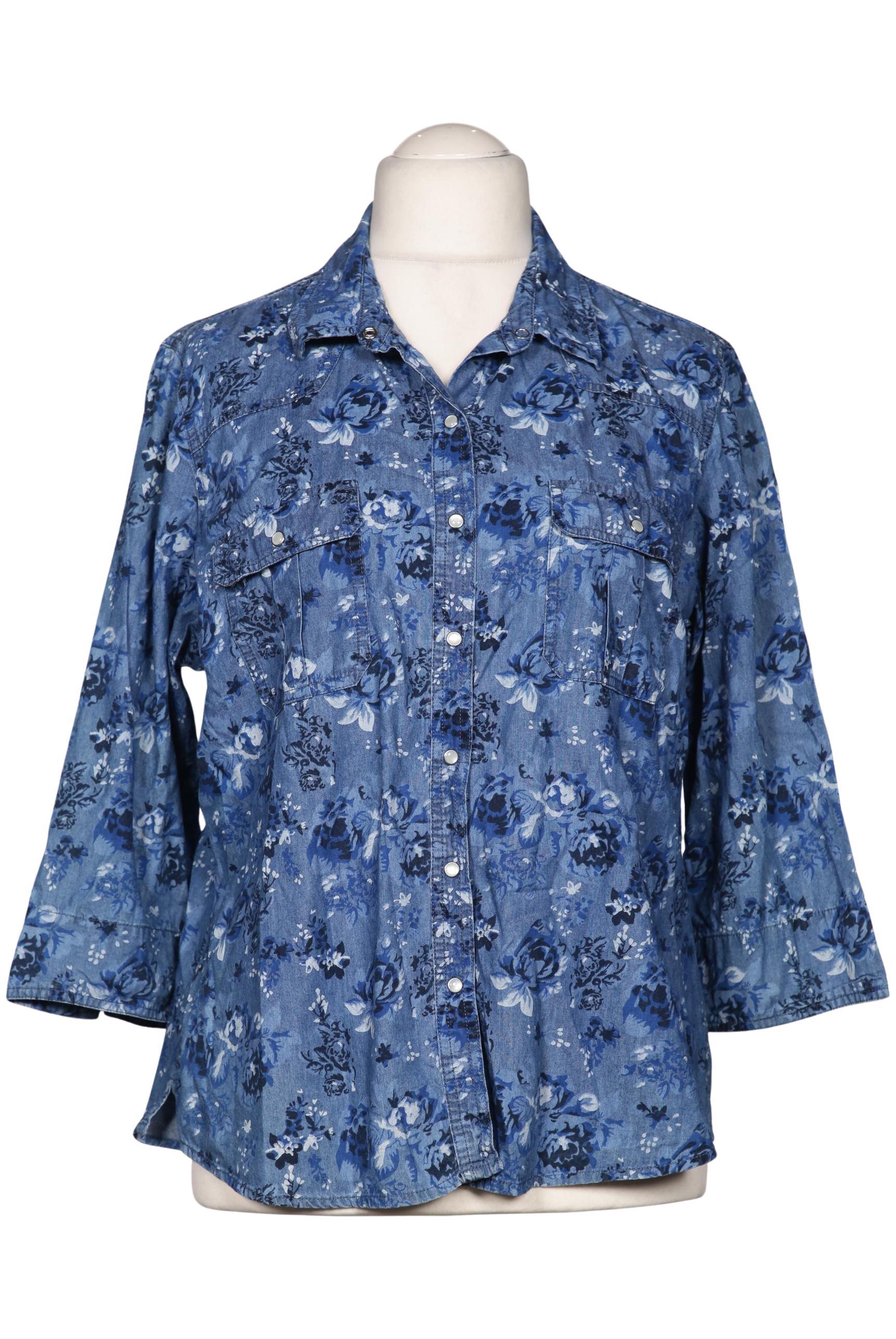 

Franco Callegari Damen Bluse, hellblau, Gr. 46