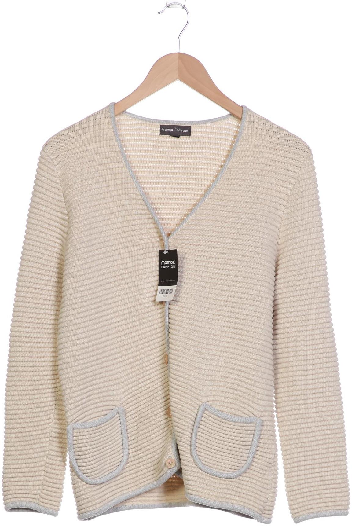 

Franco Callegari Damen Strickjacke, beige, Gr. 42