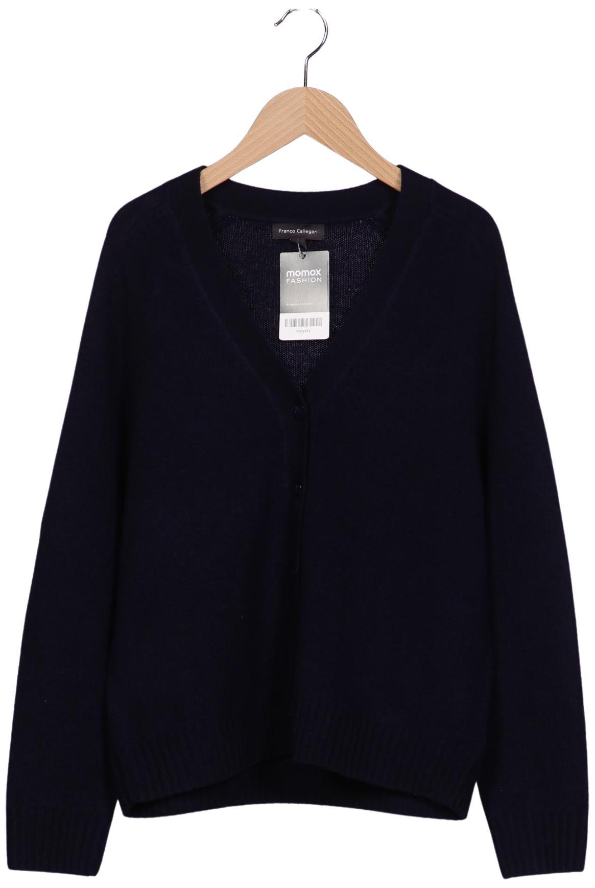 

Franco Callegari Damen Strickjacke, marineblau, Gr. 36
