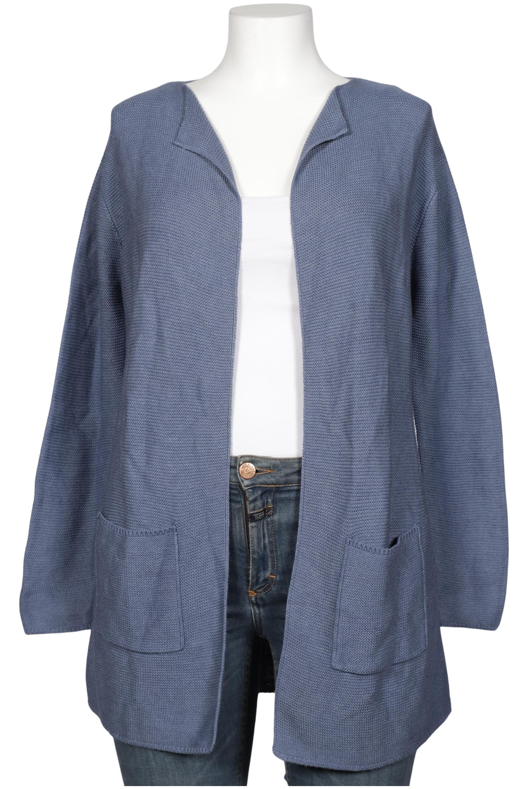 

Franco Callegari Damen Strickjacke, blau, Gr. 42