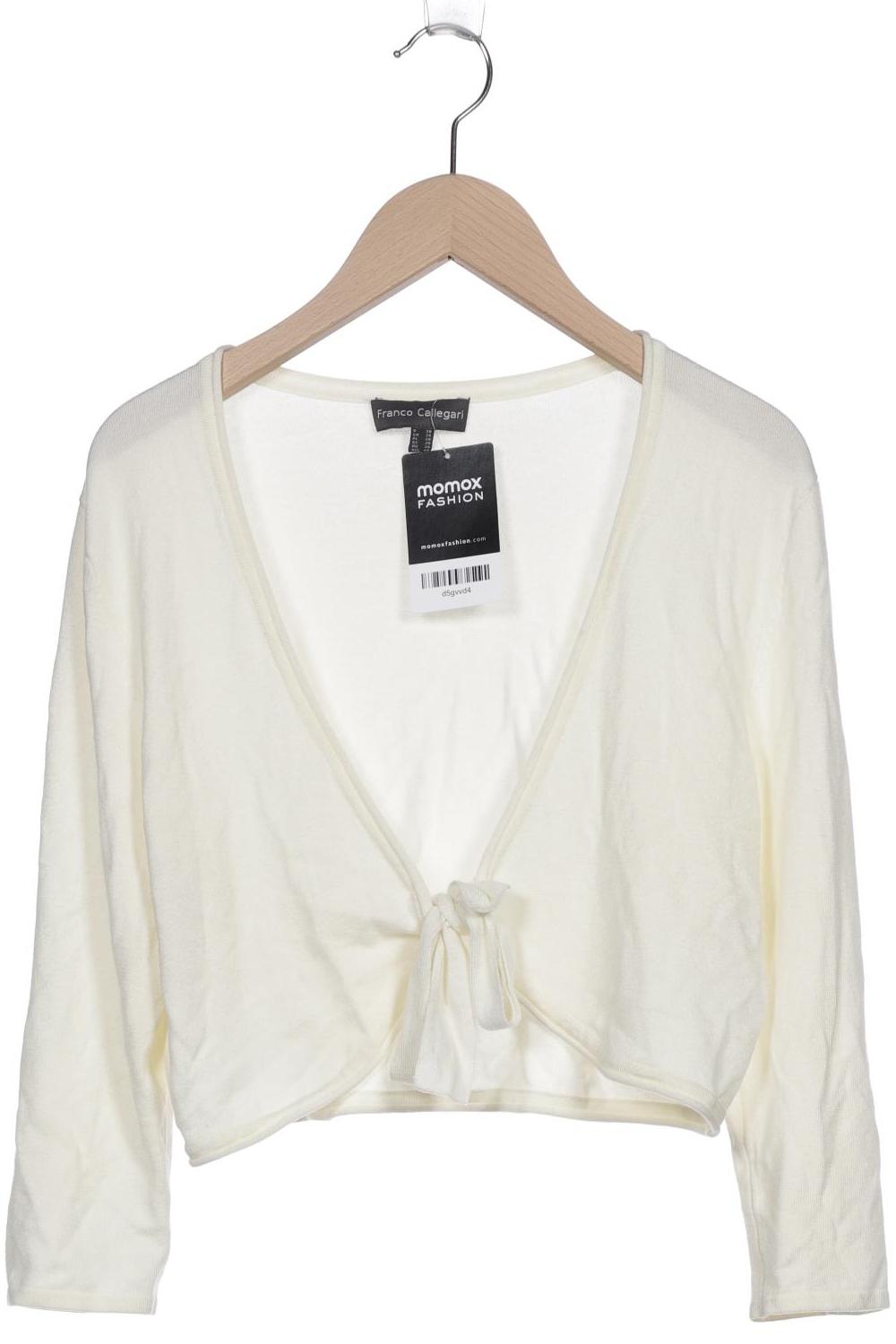 

Franco Callegari Damen Strickjacke, cremeweiß