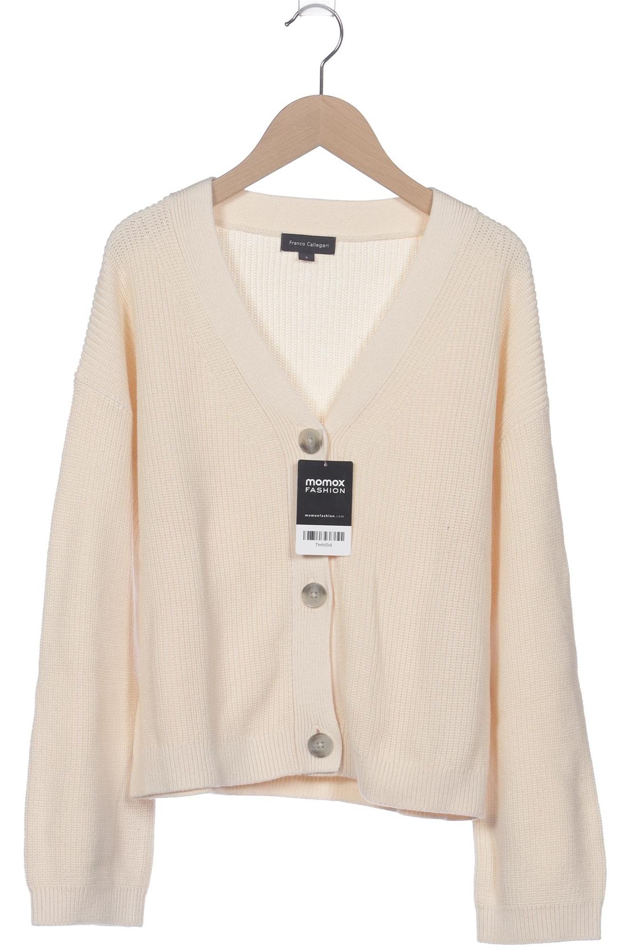 

Franco Callegari Damen Strickjacke, cremeweiß, Gr. 36