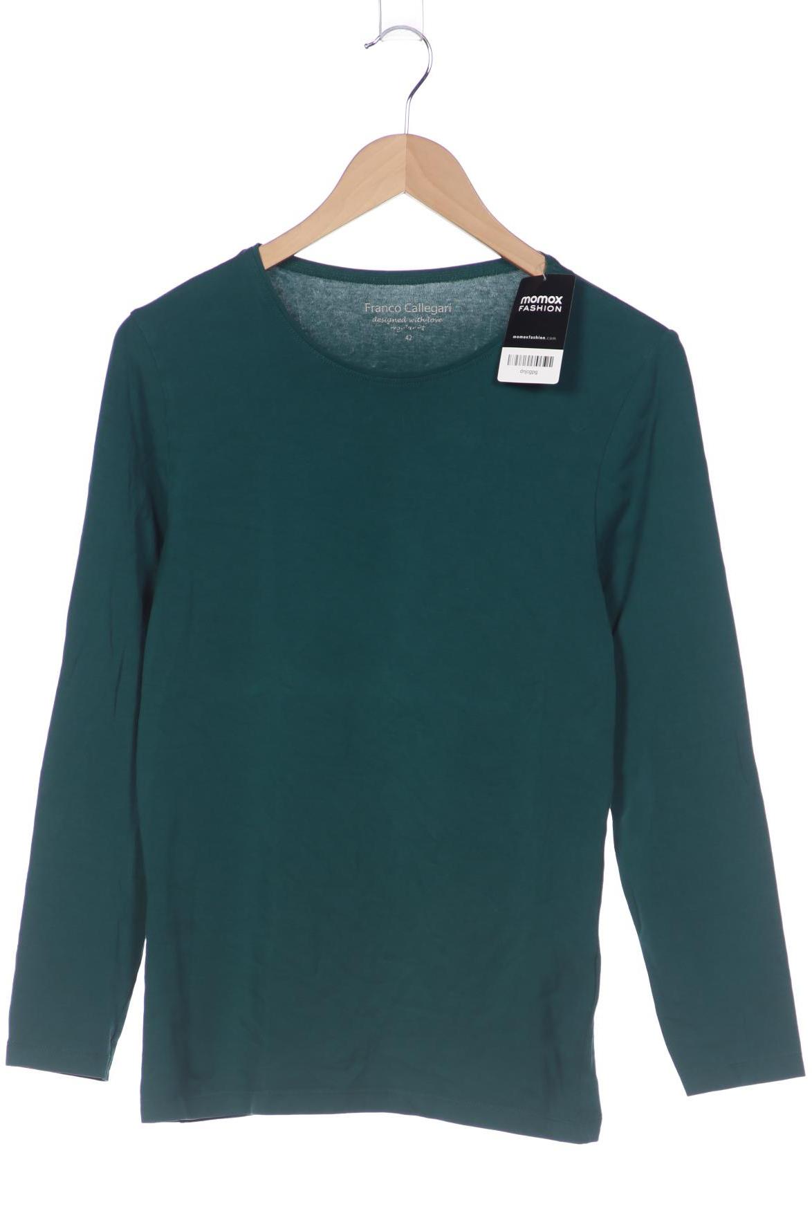 

Franco Callegari Damen Langarmshirt, grün, Gr. 42