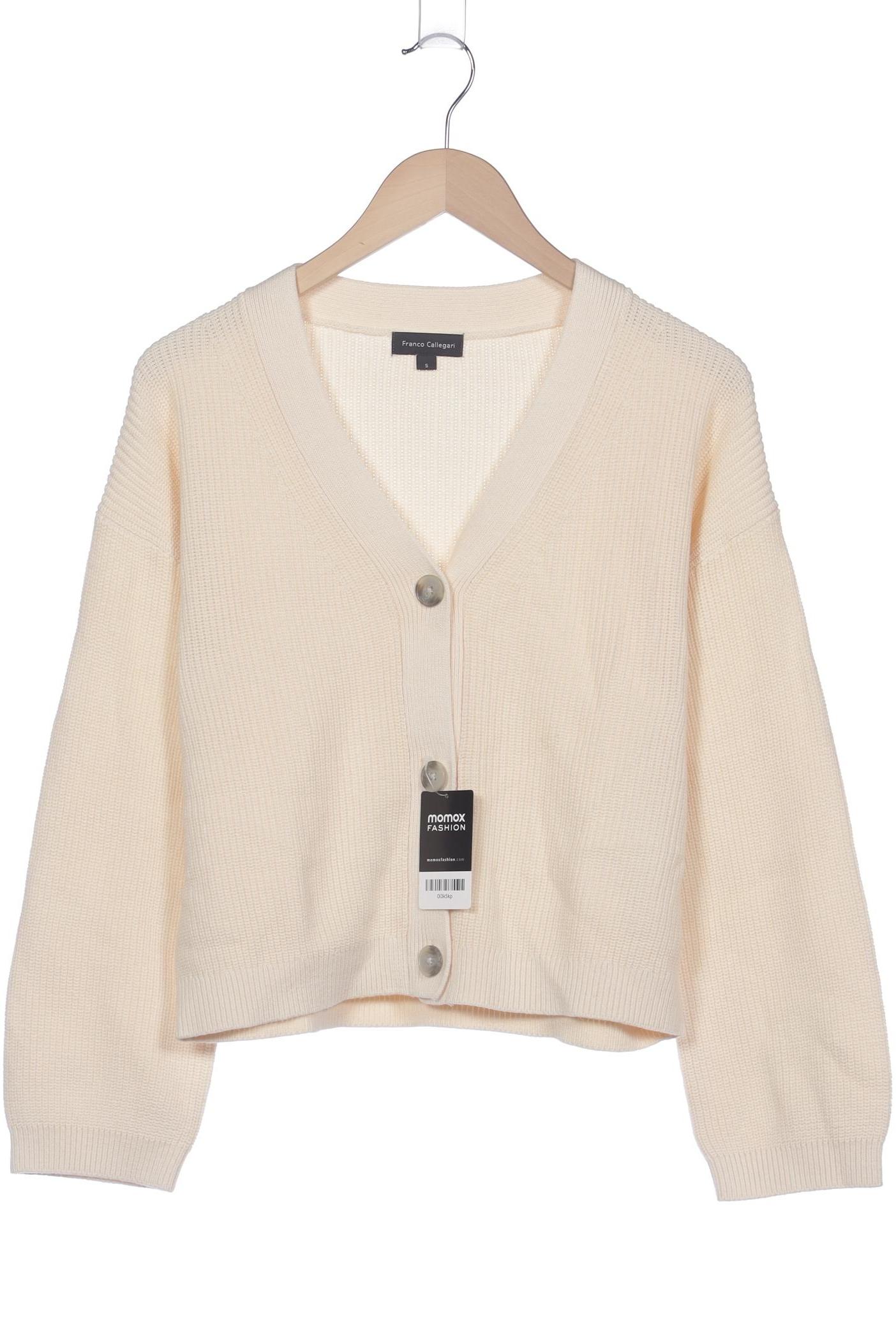 Thumbnail - Franco Callegari Damen Strickjacke, cremeweiß, Gr. 36